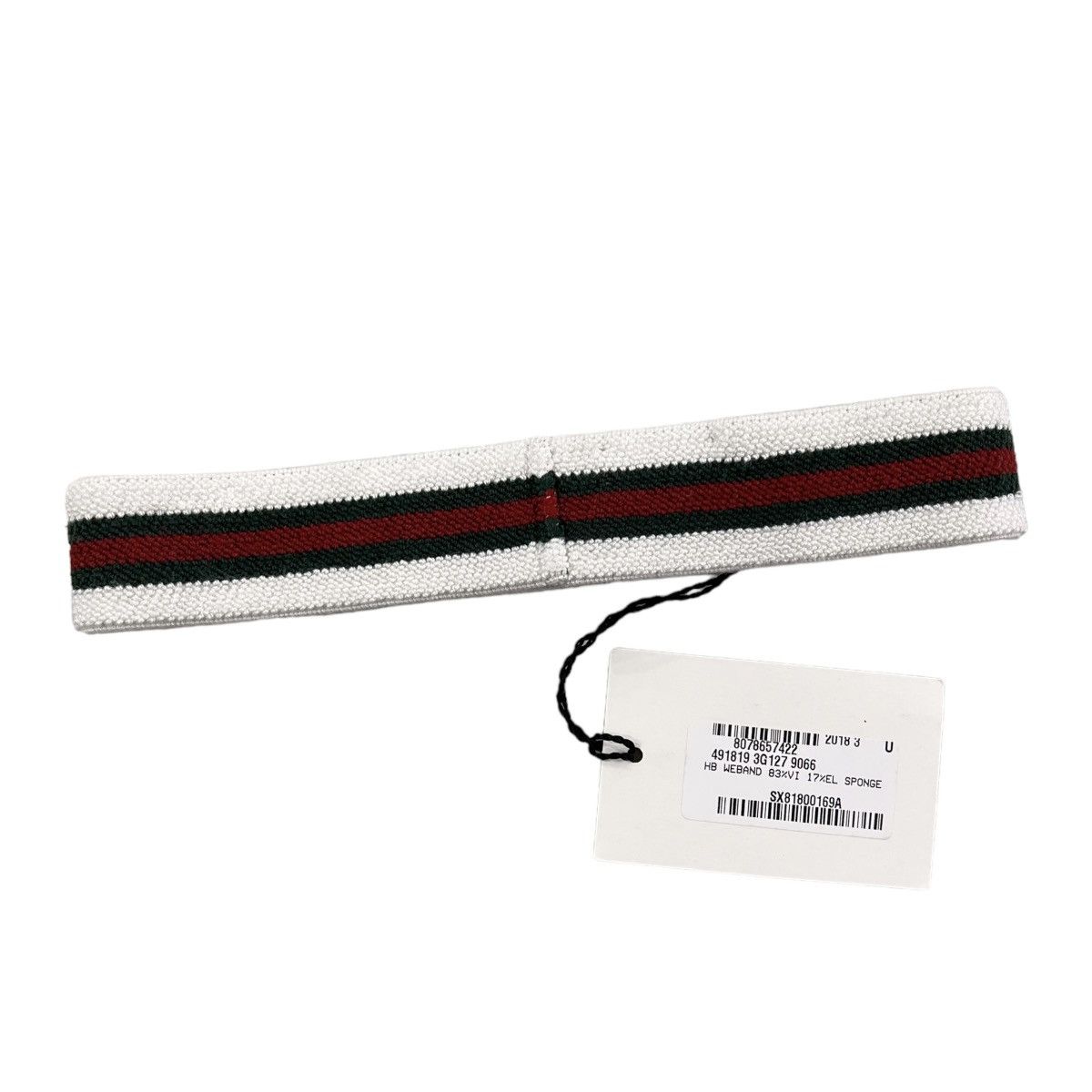 Gucci Gucci Web Stripe Elastic Headband Size ONE SIZE - 2 Thumbnail