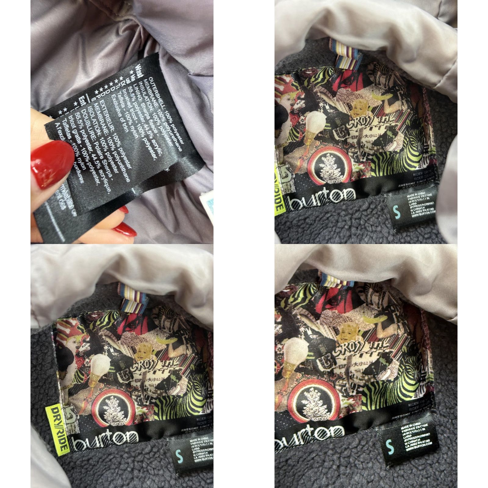Burton VINTAGE? No. Size S / US 4 / IT 40 - 9 Thumbnail