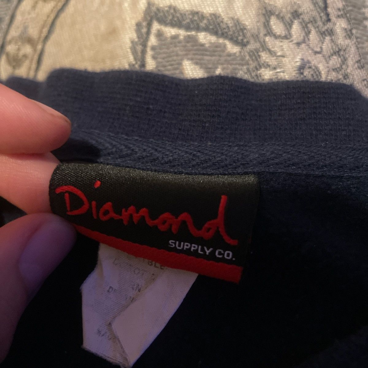 Diamond Supply Co. Navy blue Diamond Supply Co sweatshirt Size US XL / EU 56 / 4 - 3 Thumbnail