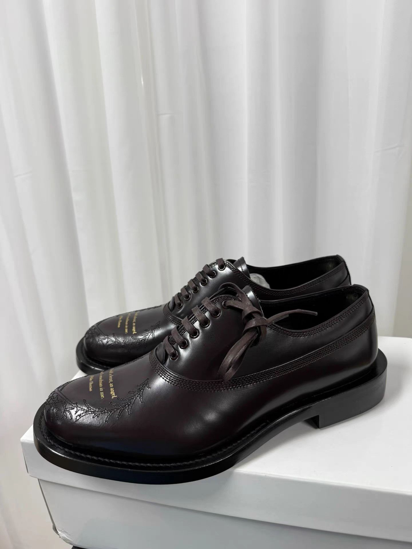 Undercover UNDERCOVER 20SS Poem Derby Shoes K20 Size US 9 / EU 42 - 4 Thumbnail