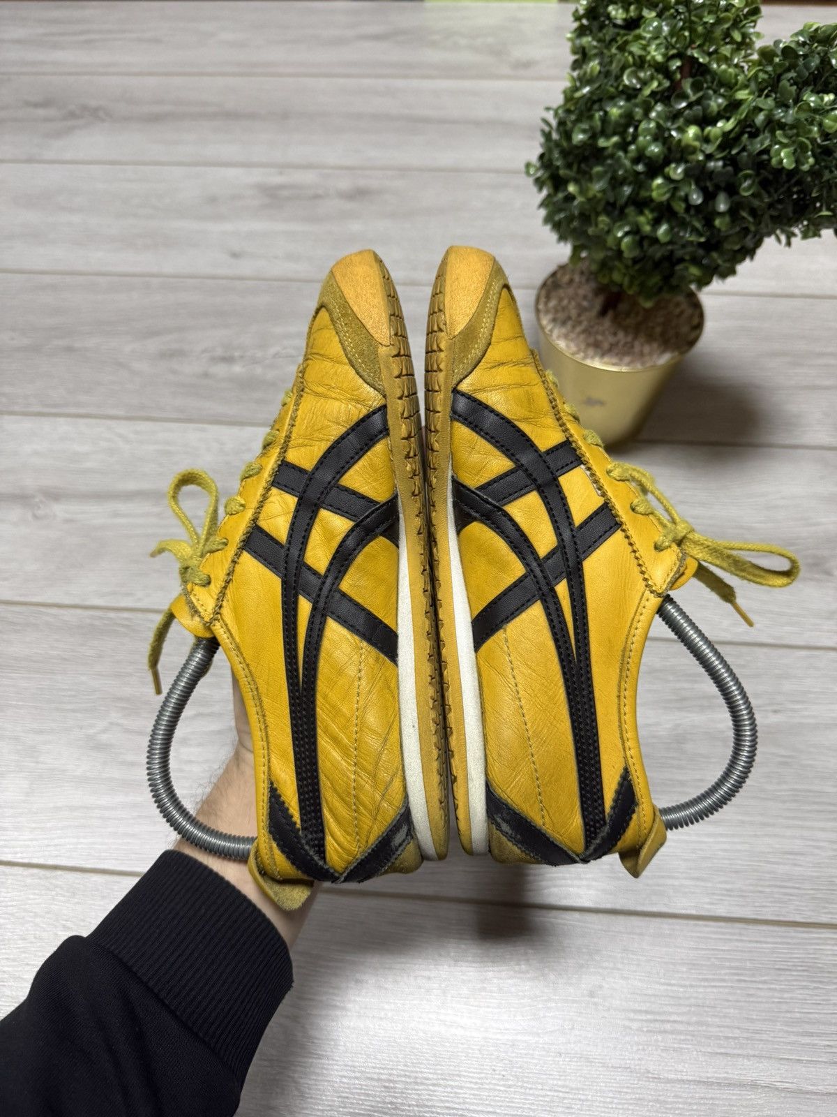 Asics ASICS Kill Bill yellow iconic leather sneakers shoes Size US 5.5 / IT 35.5 - 6 Thumbnail