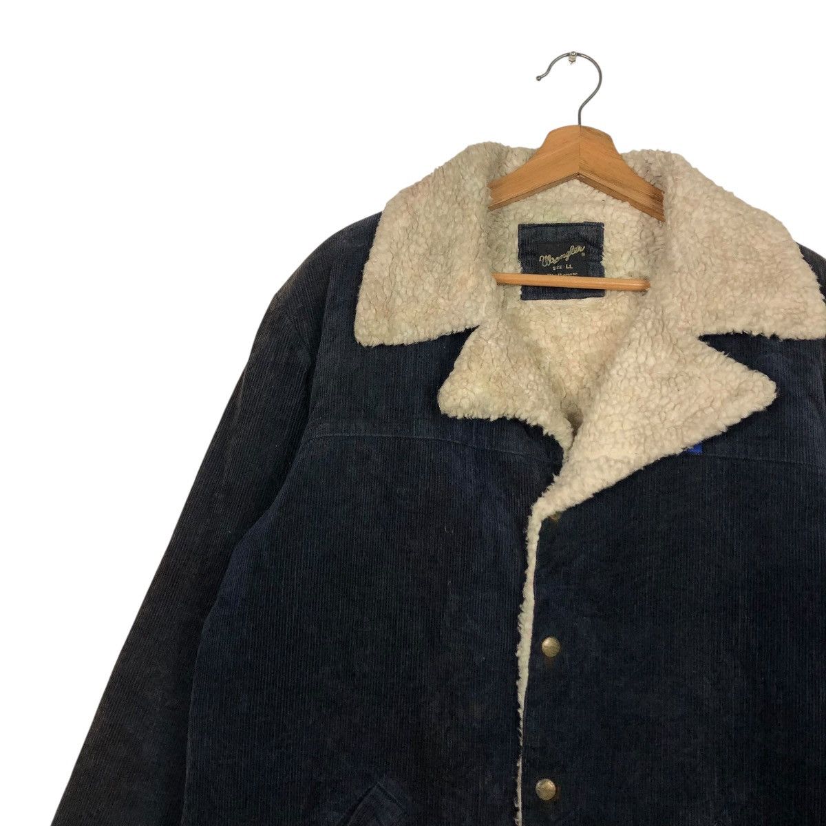 Wrangler 🔥VINTAGE CHORE CORDUROY JACKET WRANGLER BLANKET SHERPA Size US L / EU 52-54 / 3 - 9 Thumbnail