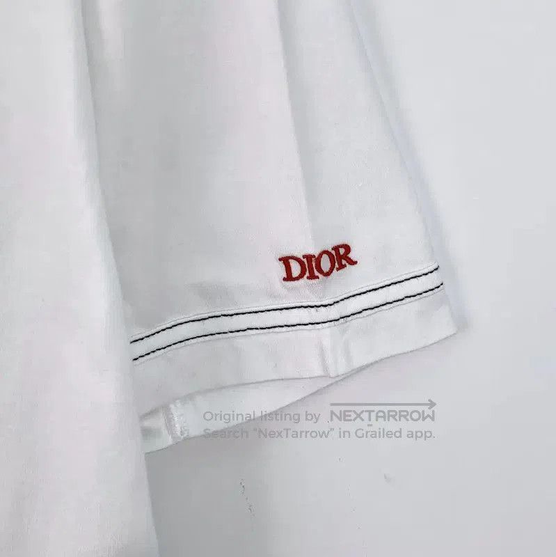 Dior Dior White Cotton Women’s T. Size XXS / US 00 / IT 34 - 3 Thumbnail