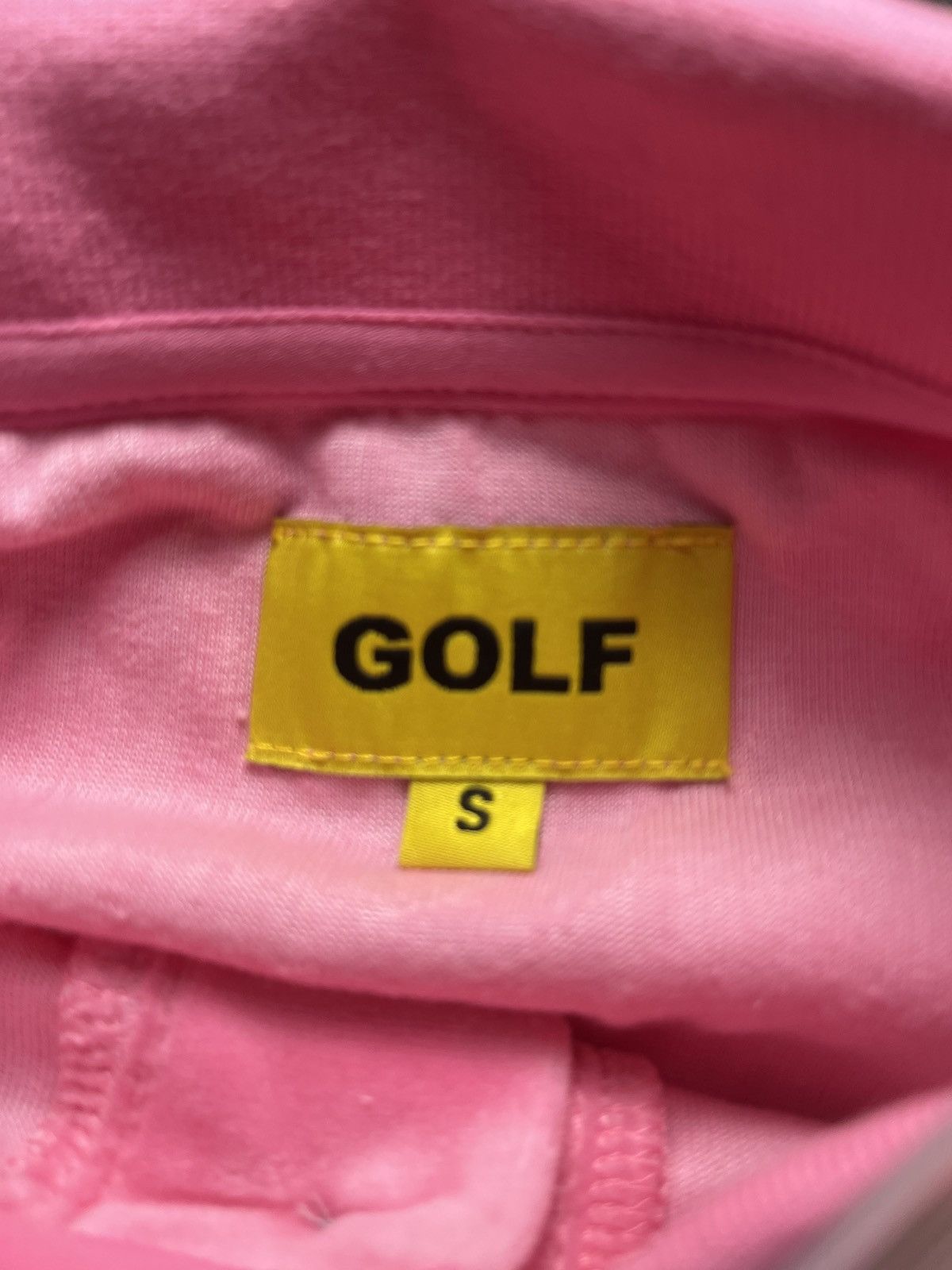 Golf Wang Golf Wang Flame Velour Polo Shirt Pink, Size SM Size US S / EU 44-46 / 1 - 4 Thumbnail
