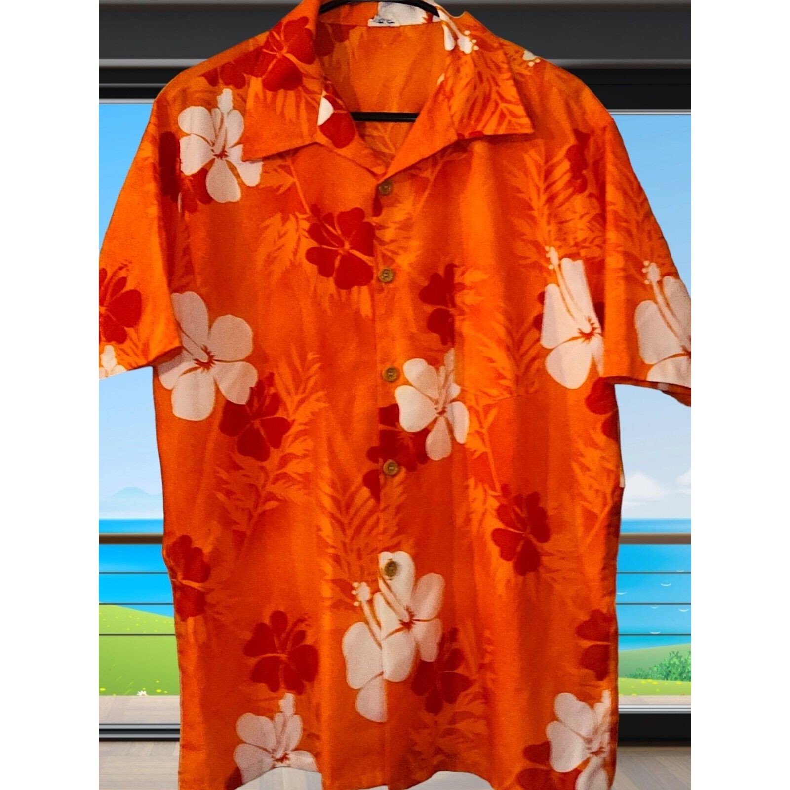 Vintage Vintage Big Sur Hawaiian Shirt 70s Polyester Mens L Loud Or Size US L / EU 52-54 / 3 - 7 Thumbnail