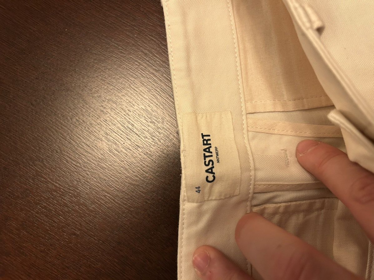 Other Castart Cream W/ Red Trim Pants Size US 34 / EU 50 - 7 Thumbnail