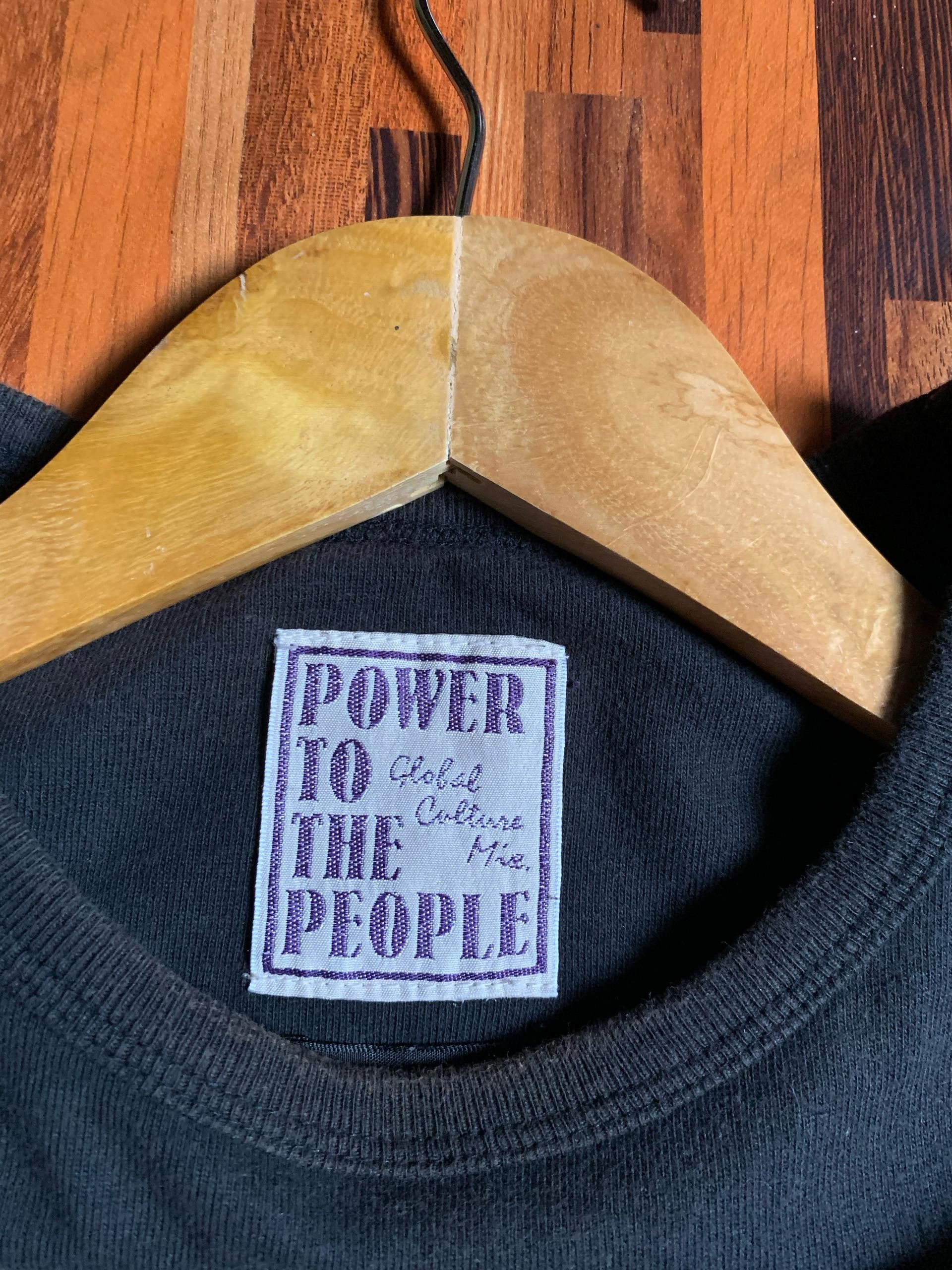 Other Vintage Power To The People embroid Design Printed Size US L / EU 52-54 / 3 - 7 Thumbnail