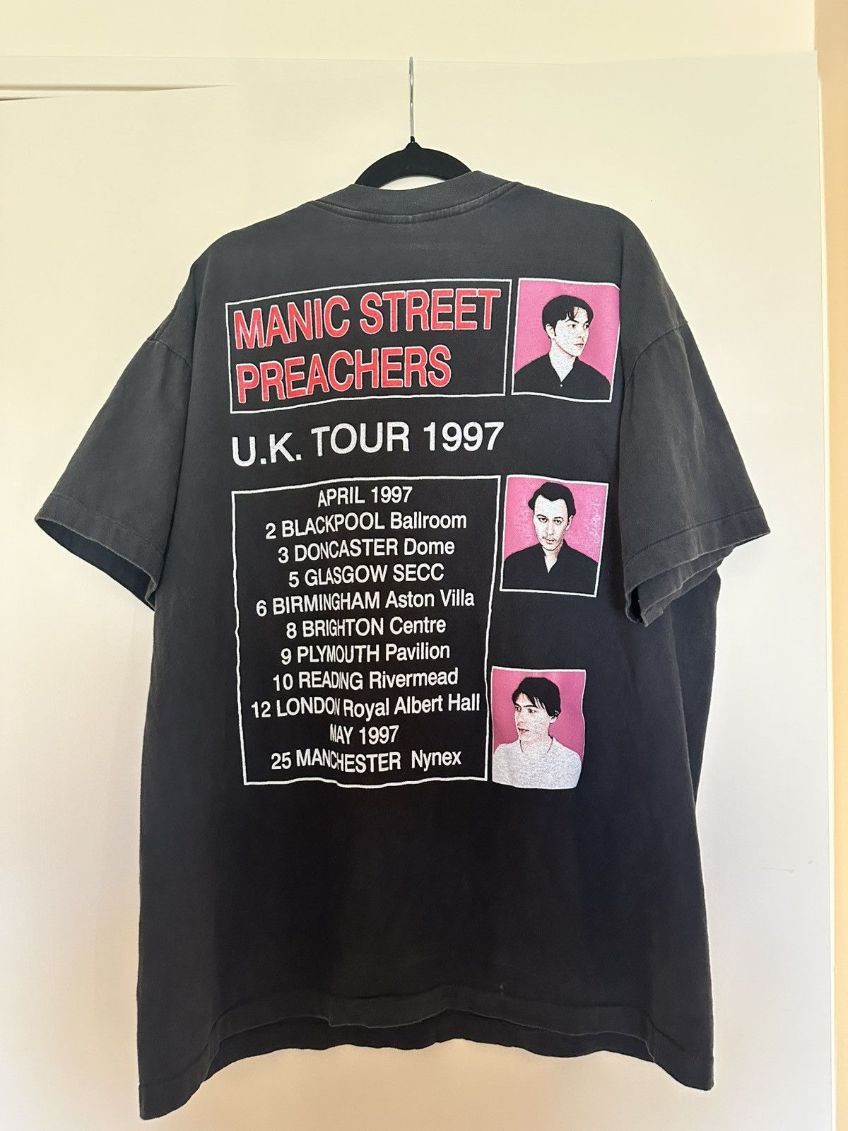 Vintage Manic Street Preachers vintage 1997 UK Tour shirt Size US XL / EU 56 / 4 - 2 Thumbnail