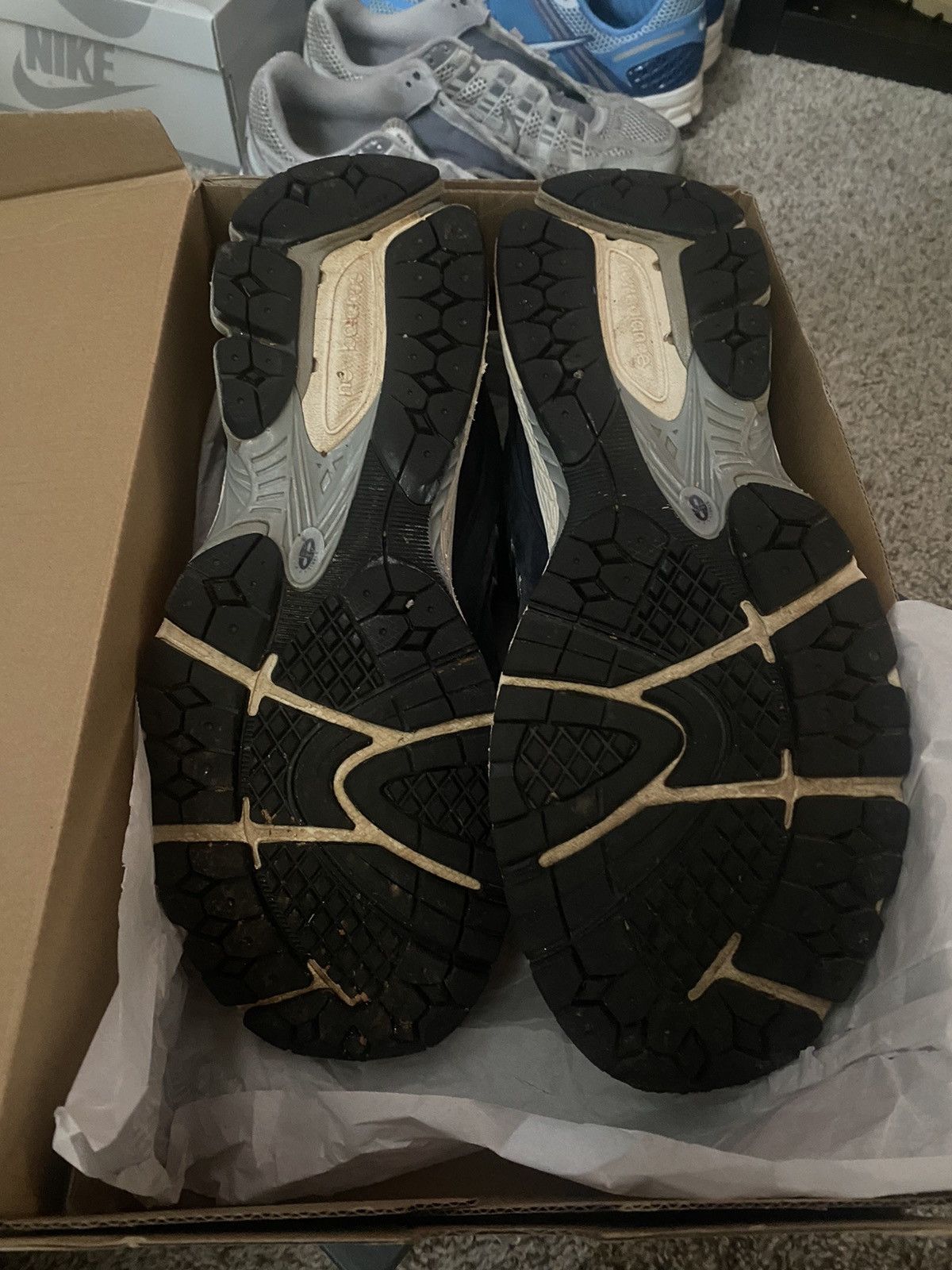 New Balance New Balance 2002r Protection Pack Dark Navy Size US 9.5 / EU 42-43 - 6 Thumbnail