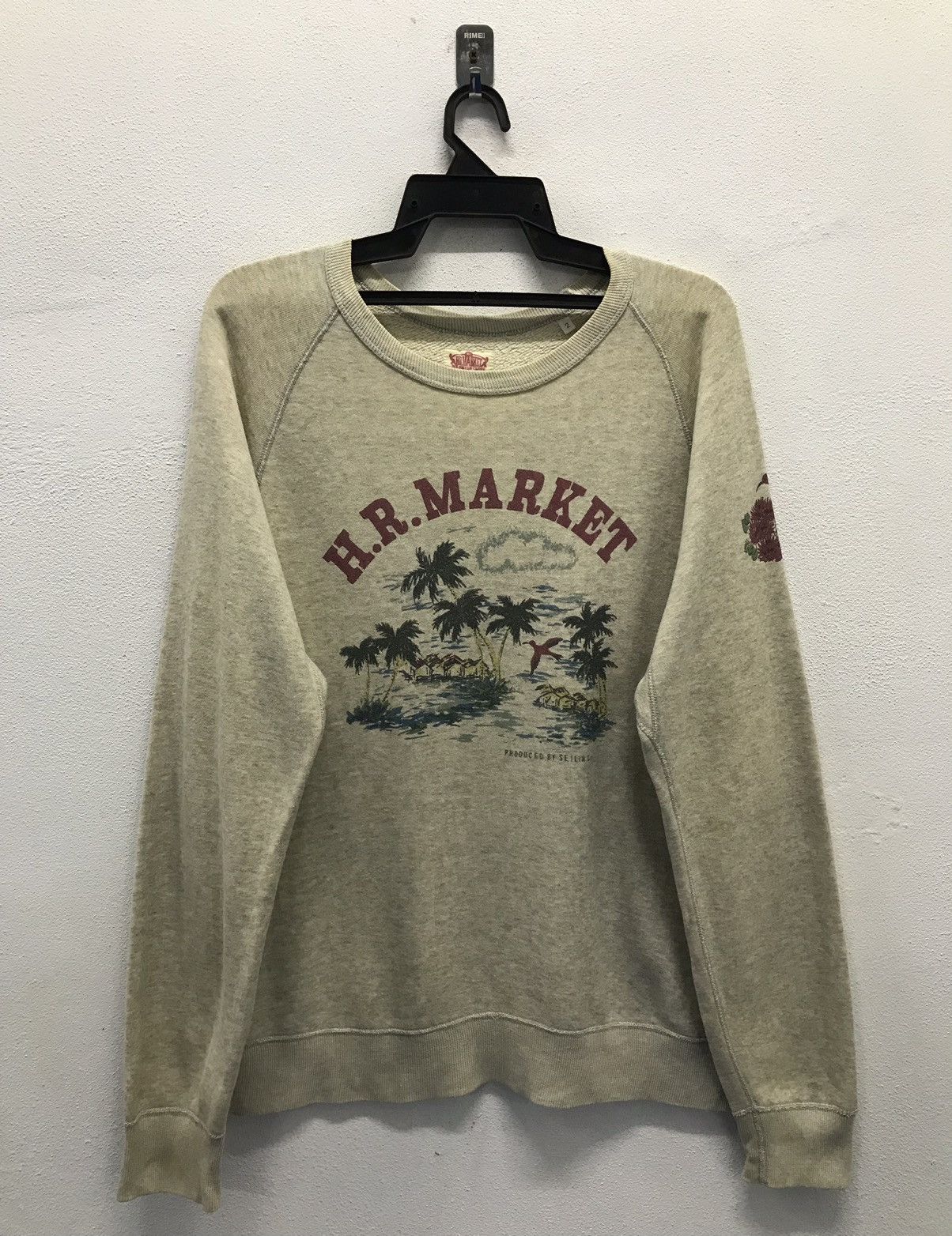 Vintage Vintage HR Market We Never Close Sweatshirt Size US M / EU 48-50 / 2 - 1 Thumbnail