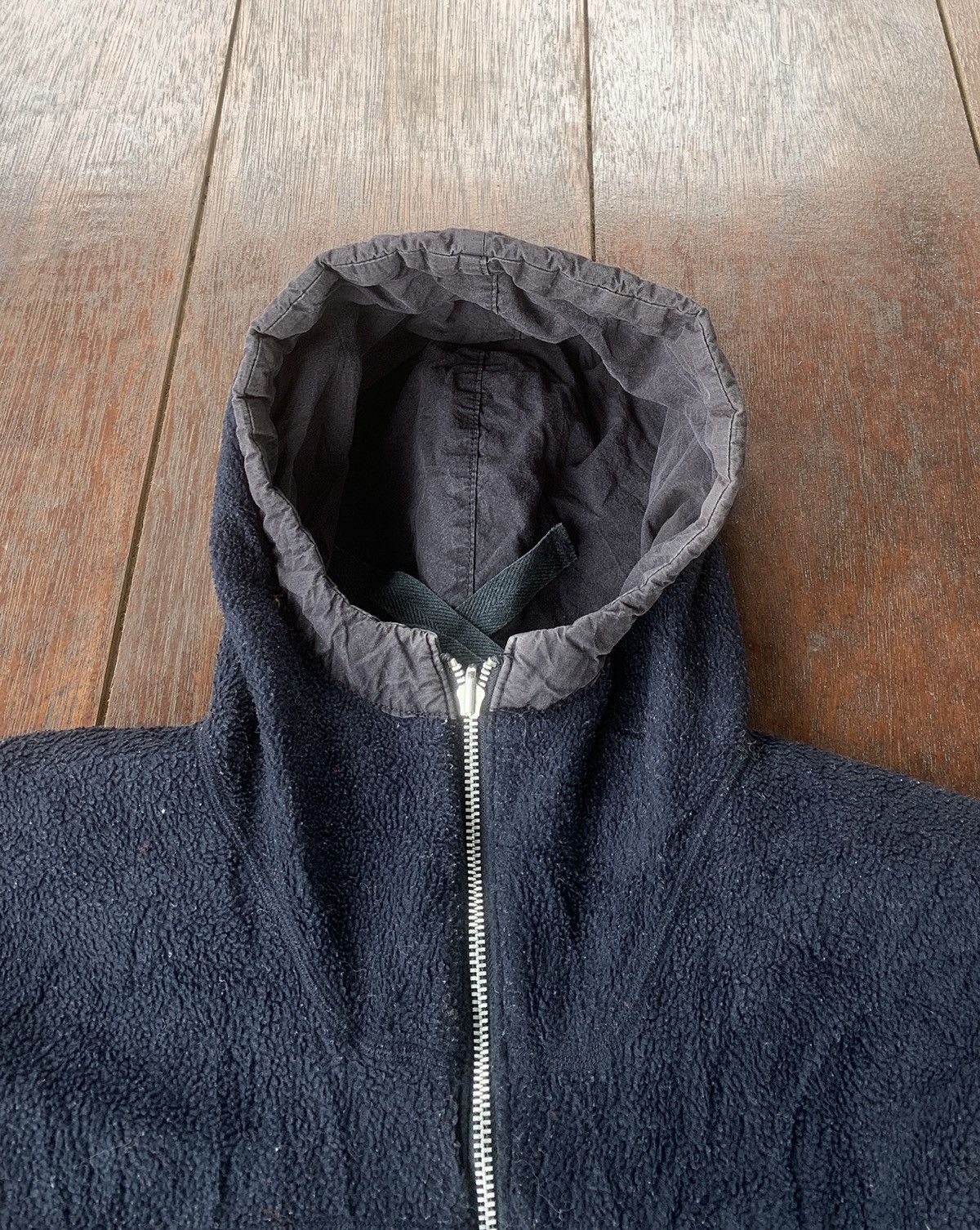 45rpm × Japanese Brand × Vintage 90s Reversible 45rpm Japan hoodie jacket Size US L / EU 52-54 / 3 - 7 Thumbnail