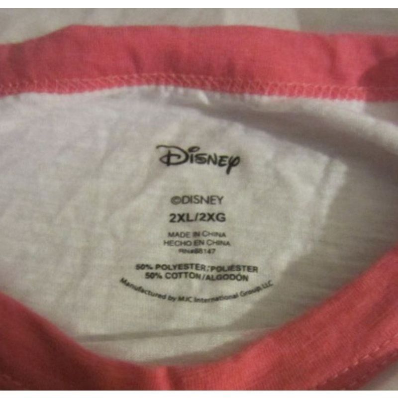 Disney Disney Stitch Locally Famous Graphic Tee White Pink Trim 2XL Size XXL / US 16-18 / IT 52-54 - 4 Thumbnail