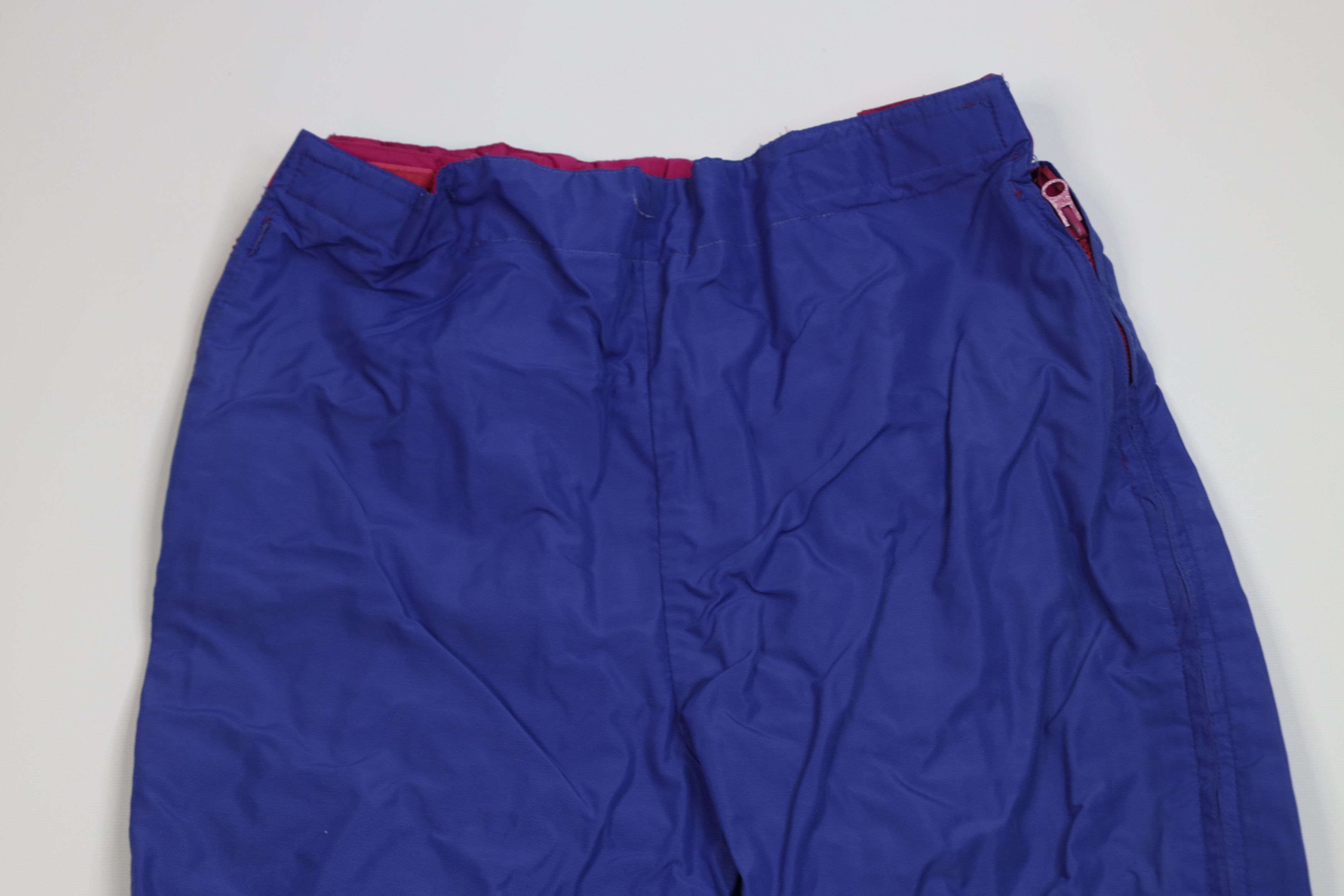 Columbia Vintage 90s Columbia Reversible Waterproof Rain Pants Size 28" / US 6 / IT 42 - 8 Thumbnail