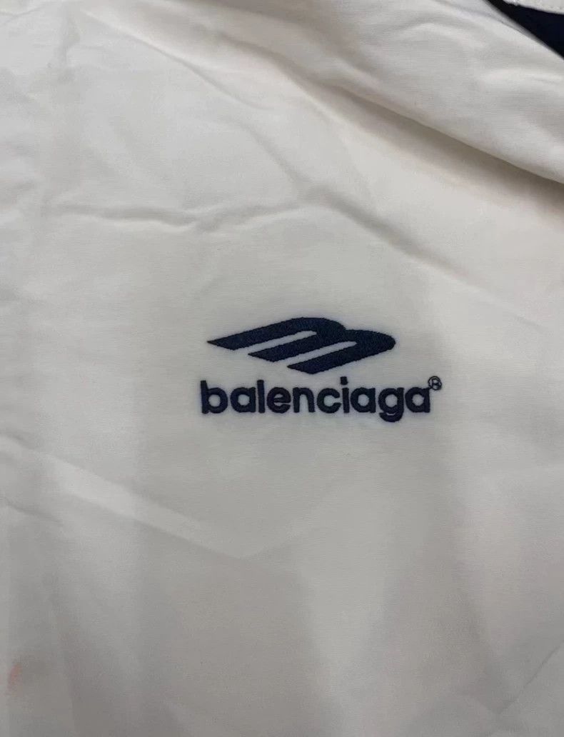 Balenciaga Balenciaga Logo monogram print contrast sunscreen collar j Size US XXS / EU 40 - 3 Thumbnail
