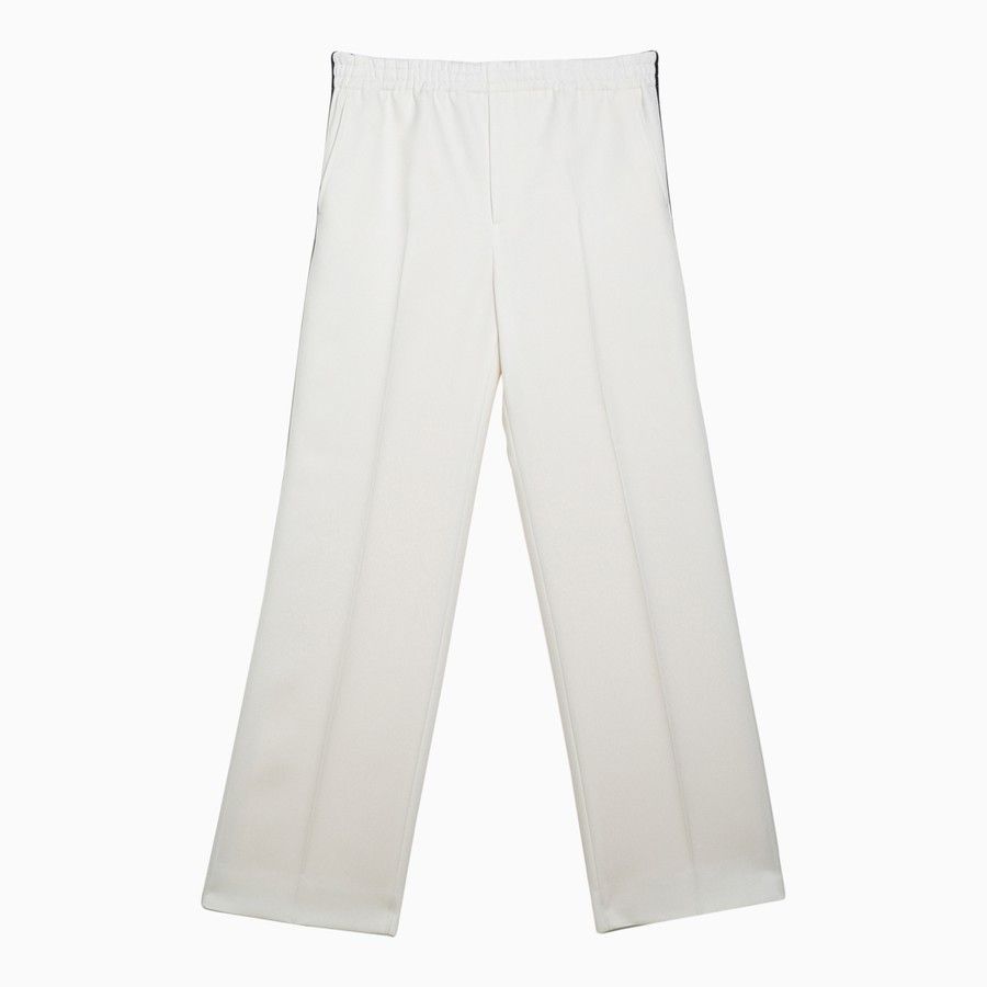 image of Gucci O1D2Blof0424 Trousers In White, Men's (Size 32)