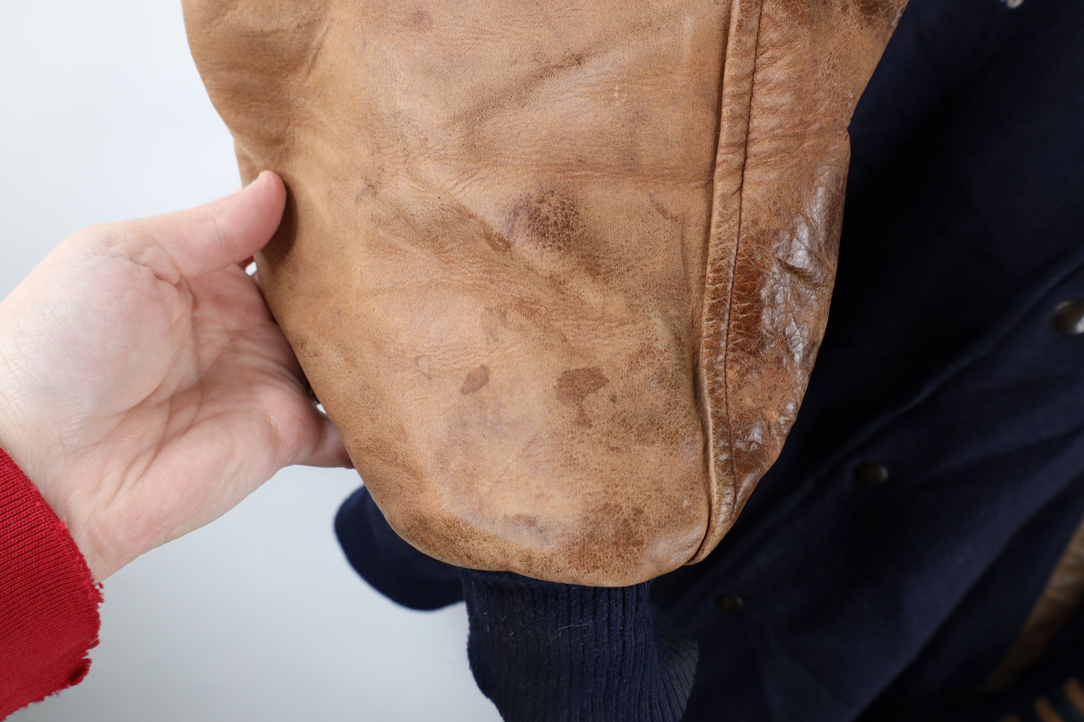 Vintage Vintage Adidas Dame University Wool Leather Varsity Jacket Size US L / EU 52-54 / 3 - 5 Thumbnail