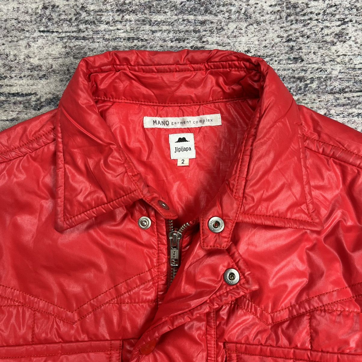 General Research Mano garment complex jipijapa western trucker puffer jacket Size US M / EU 48-50 / 2 - 5 Thumbnail