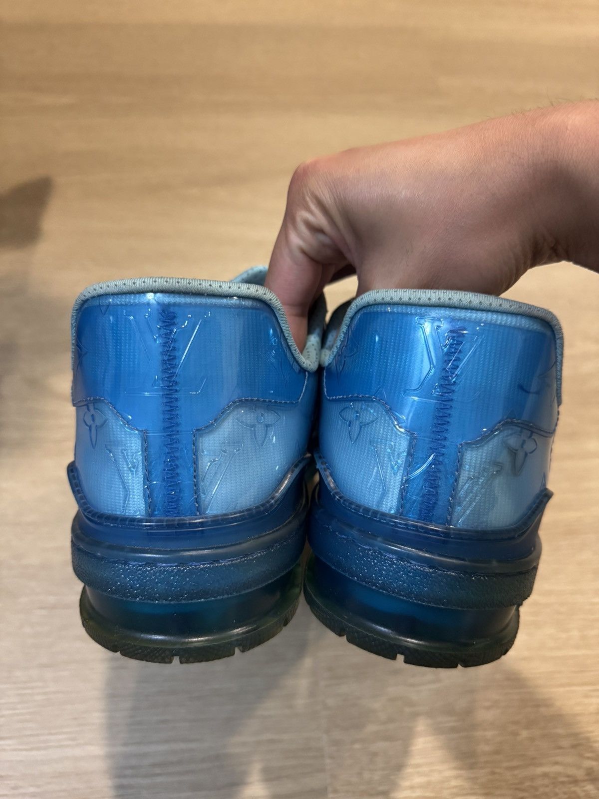 Louis Vuitton Louis Vuitton Transparent Trainers Size US 7.5 / EU 40-41 - 4 Thumbnail