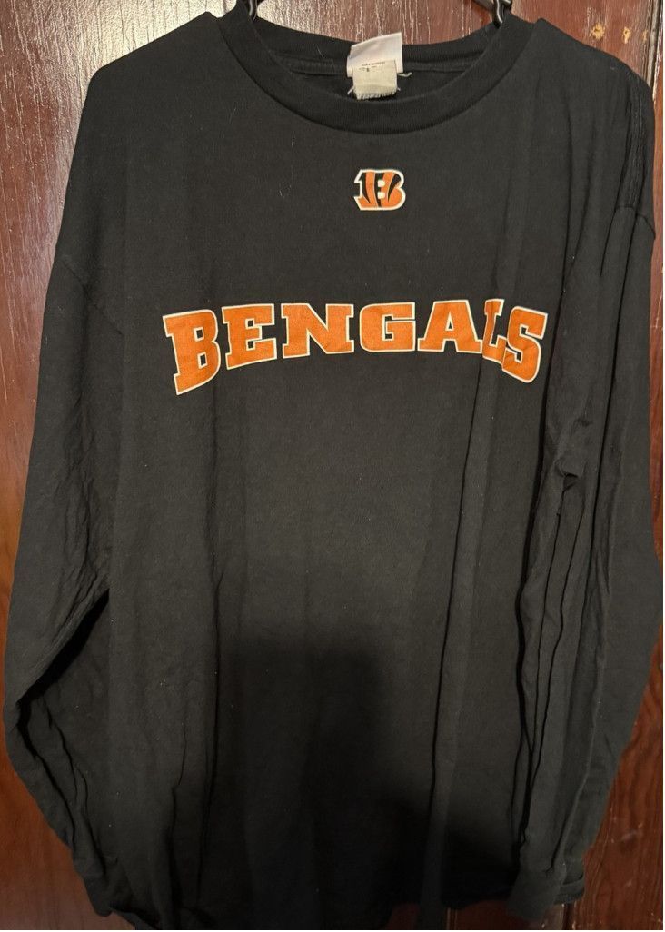 NFL Cincinnati Bengals L/S T-Shirt Black Men’s Size XXL (?) Size US XXL / EU 58 / 5 - 1 Thumbnail