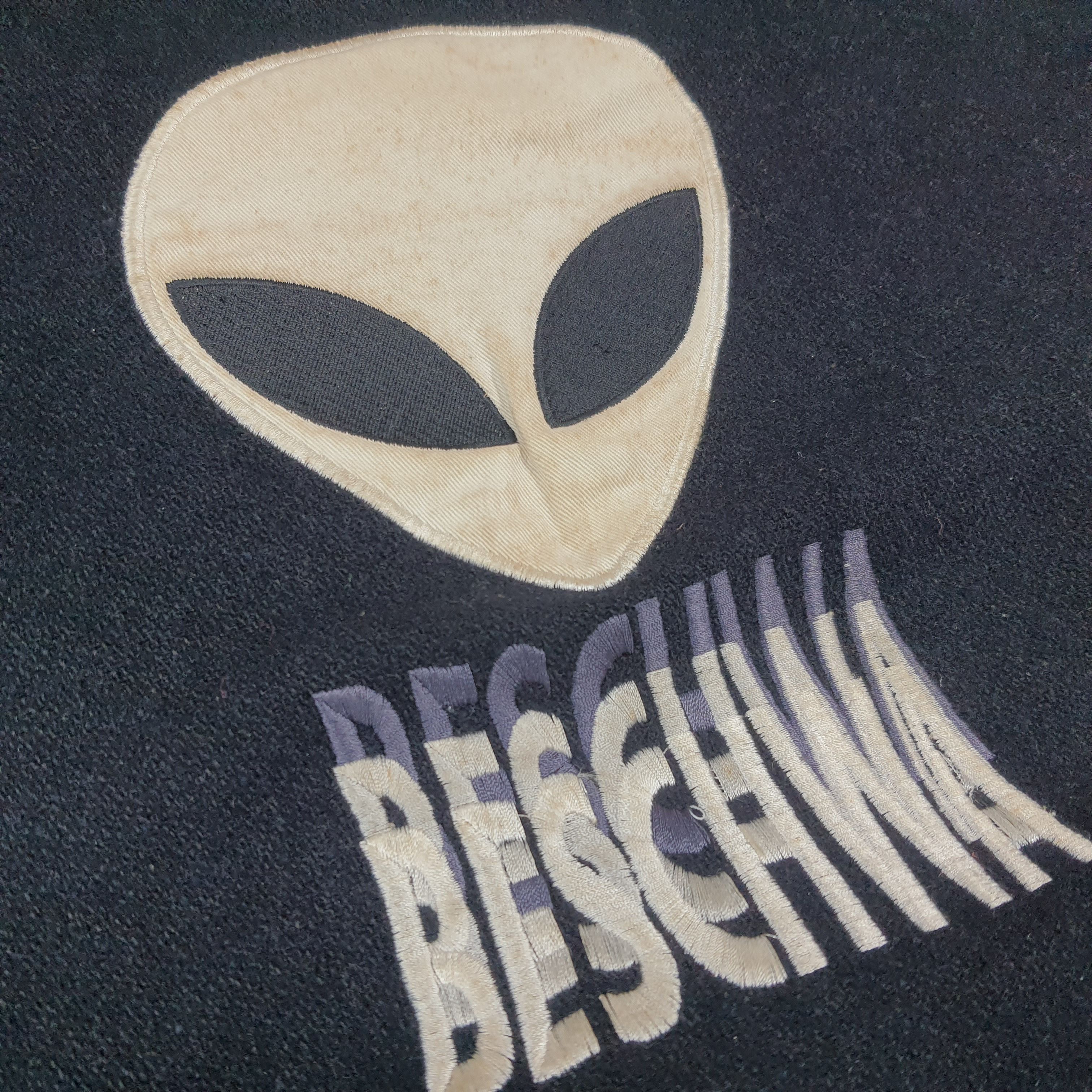 Vintage Vintage 90s Beschwa Alien Varsity Rare Bomber C290N31 Size US L / EU 52-54 / 3 - 2 Thumbnail