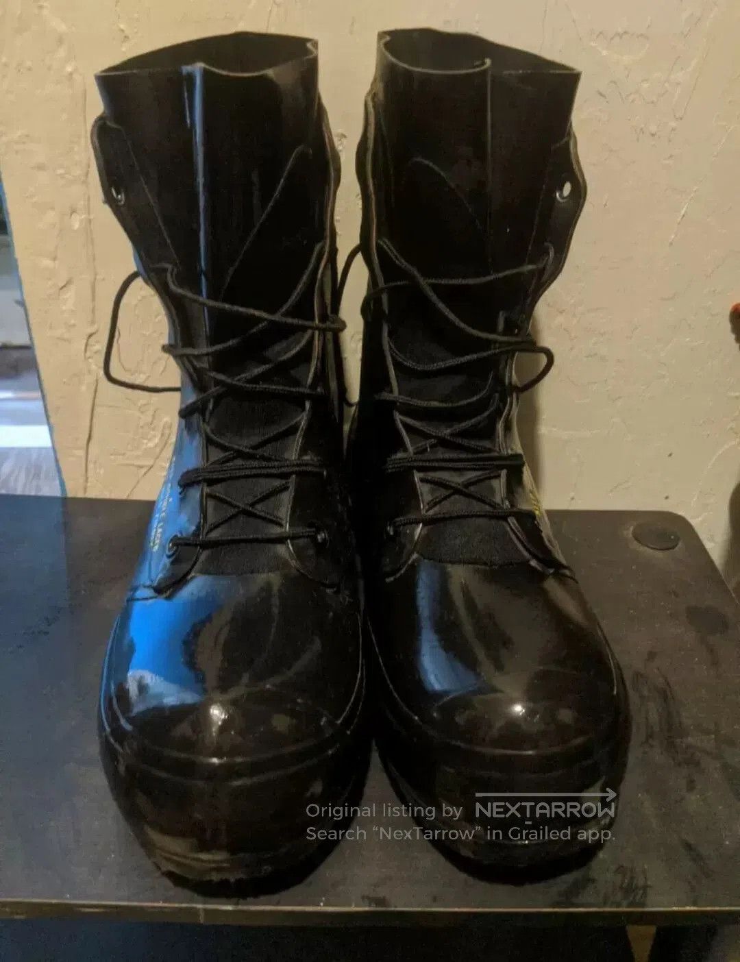 Vintage Vintage US Vietnam War Military Boots. Size US 10 / EU 43 - 6 Thumbnail
