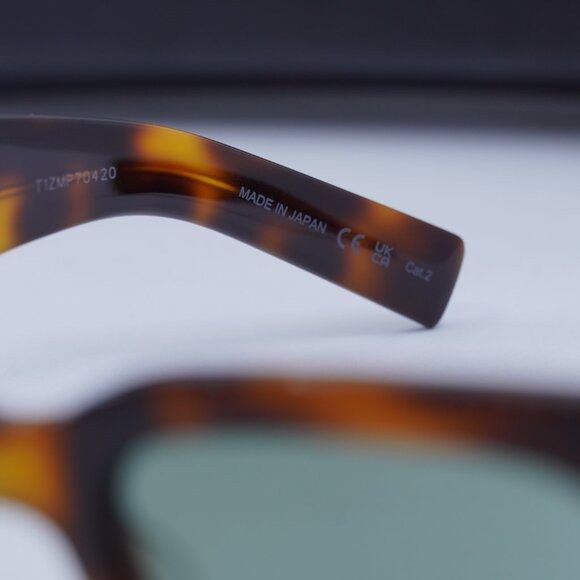 Saint Laurent Paris 🕶️ New Saint Laurent SL697 002 Sunglasses - Shiny Havana Size ONE SIZE - 8 Thumbnail