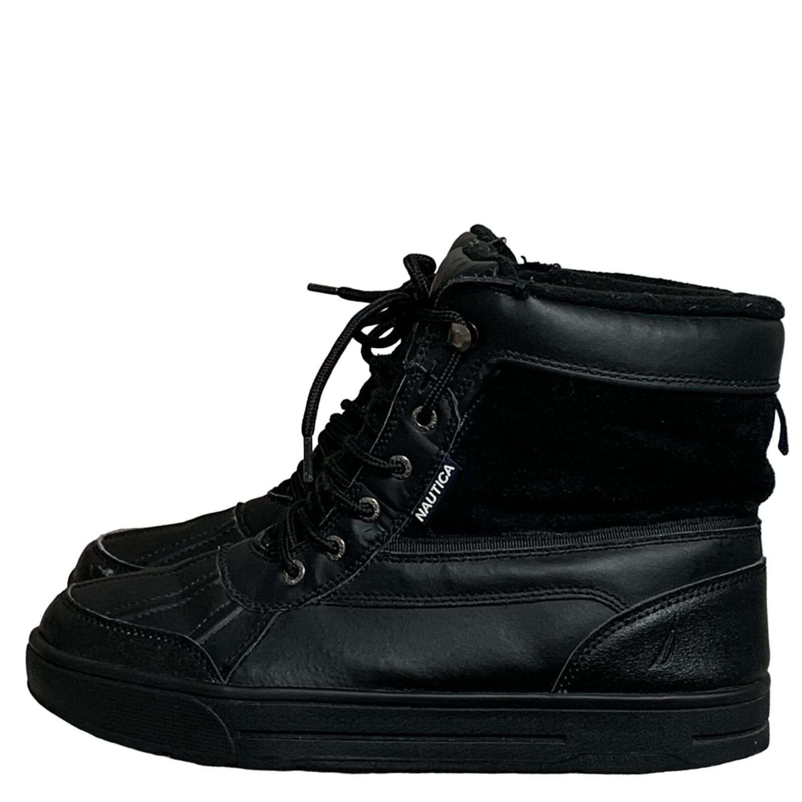 Nautica NAUTICA MEN'S BLACK LACE UP LOCKVIEW WINTER BOOTS SZ 11 NICE Size US 11 / EU 44 - 1 Thumbnail