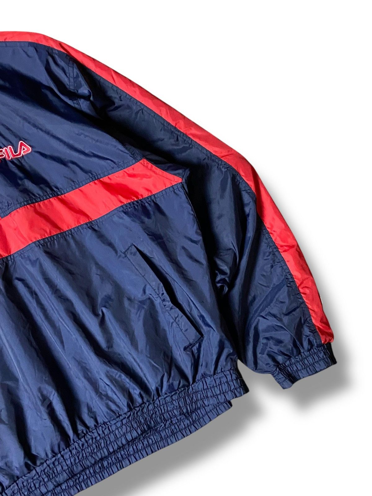 Fila × Vintage Vintage FILA Half Zipper Nylon Windbreaker (123) Size US M / EU 48-50 / 2 - 6 Thumbnail
