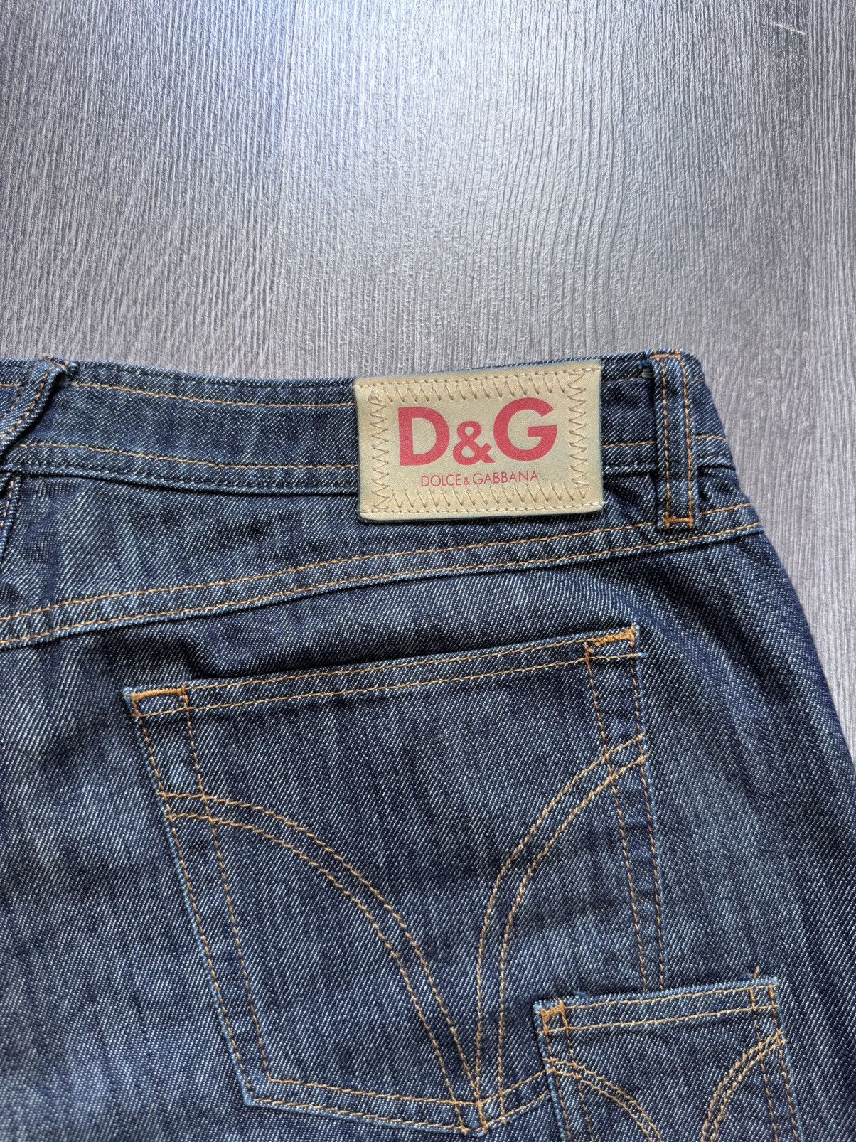 Dolce & Gabbana Vintage Dolce Gabbana Navy Denim Pants Size US 31 - 10 Thumbnail