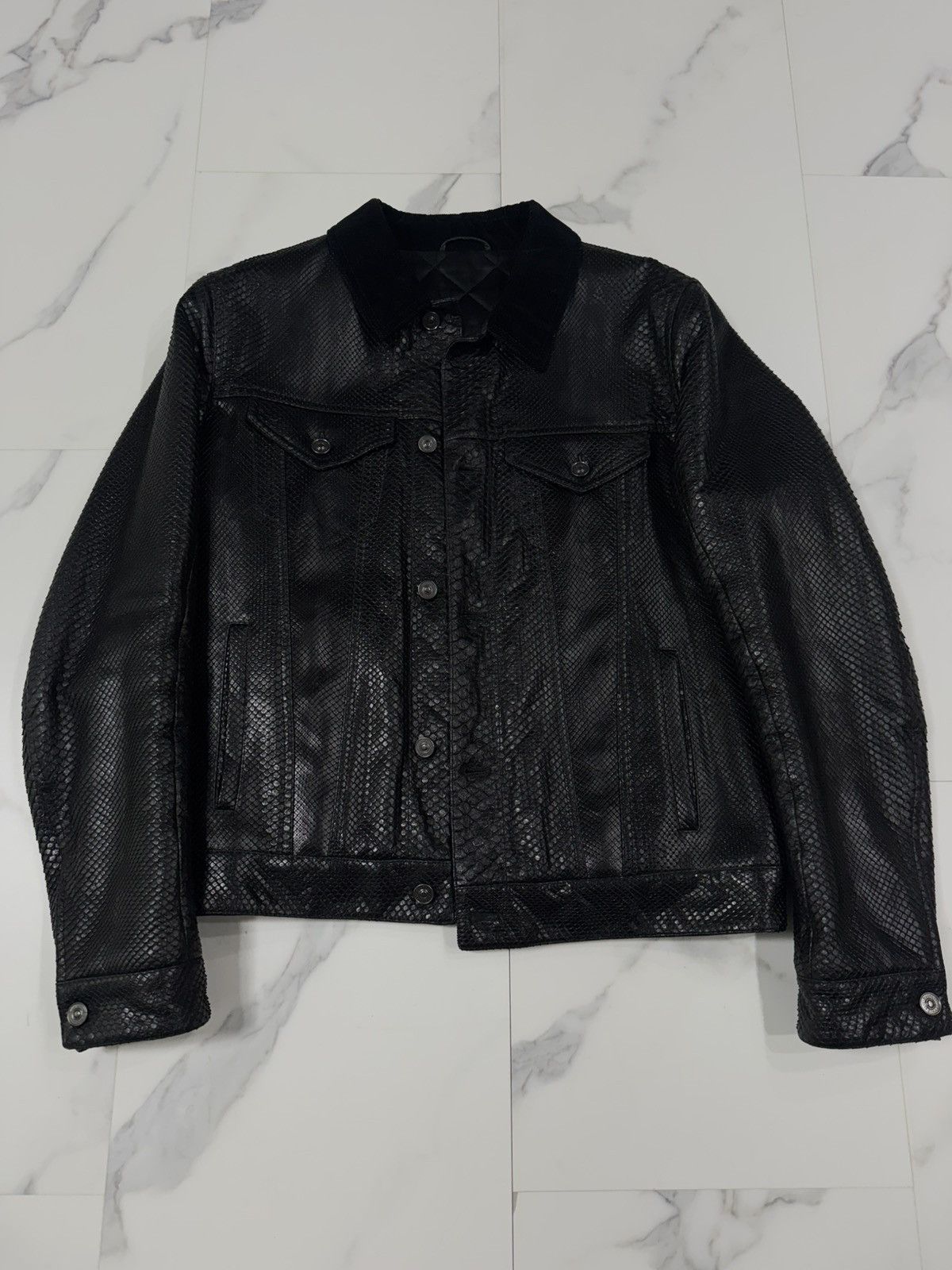 Berluti Phyton trucker Size US L / EU 52-54 / 3 - 2 Thumbnail