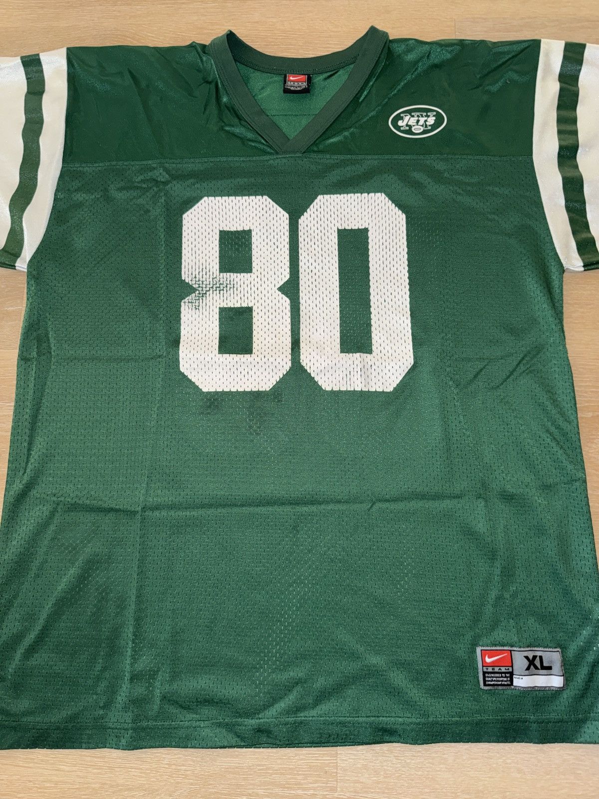 Nike Vintage New York Jets Wayne Chrebet Nike Jersey Size US XL / EU 56 / 4 - 3 Thumbnail