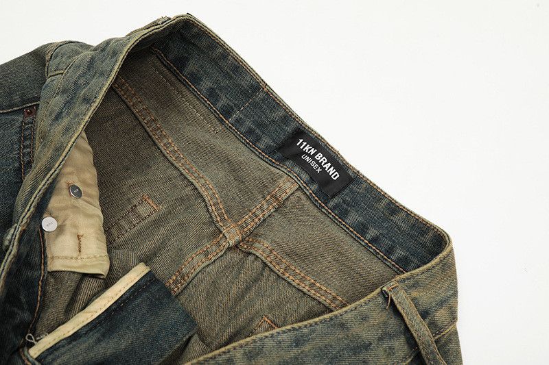 Vintage High street Vibe straight leg flare Cleanfit jeans Size US 32 / EU 48 - 6 Thumbnail
