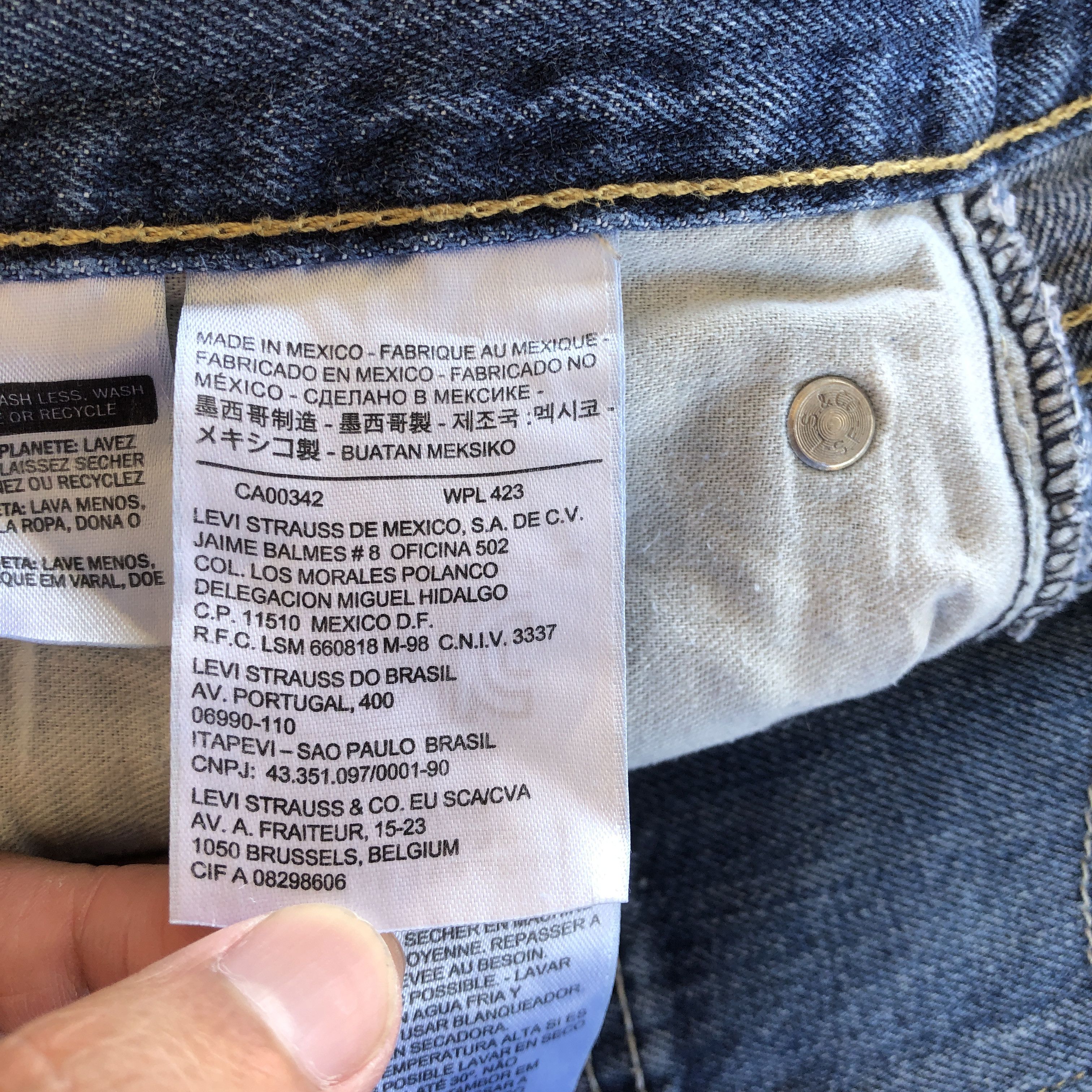 Levi's Vintage Levis 514 Jeans Levi's Faded Denim Avant Garde Size US 38 / EU 54 - 10 Thumbnail