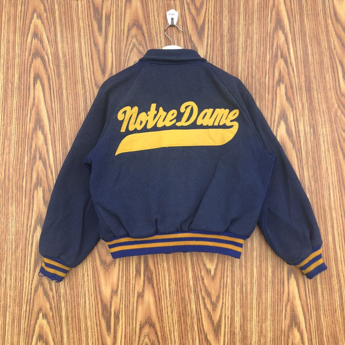 Vintage Vintage Norte Dame Varsity Jacket Button Up Size US M / EU 48-50 / 2 - 1 Thumbnail