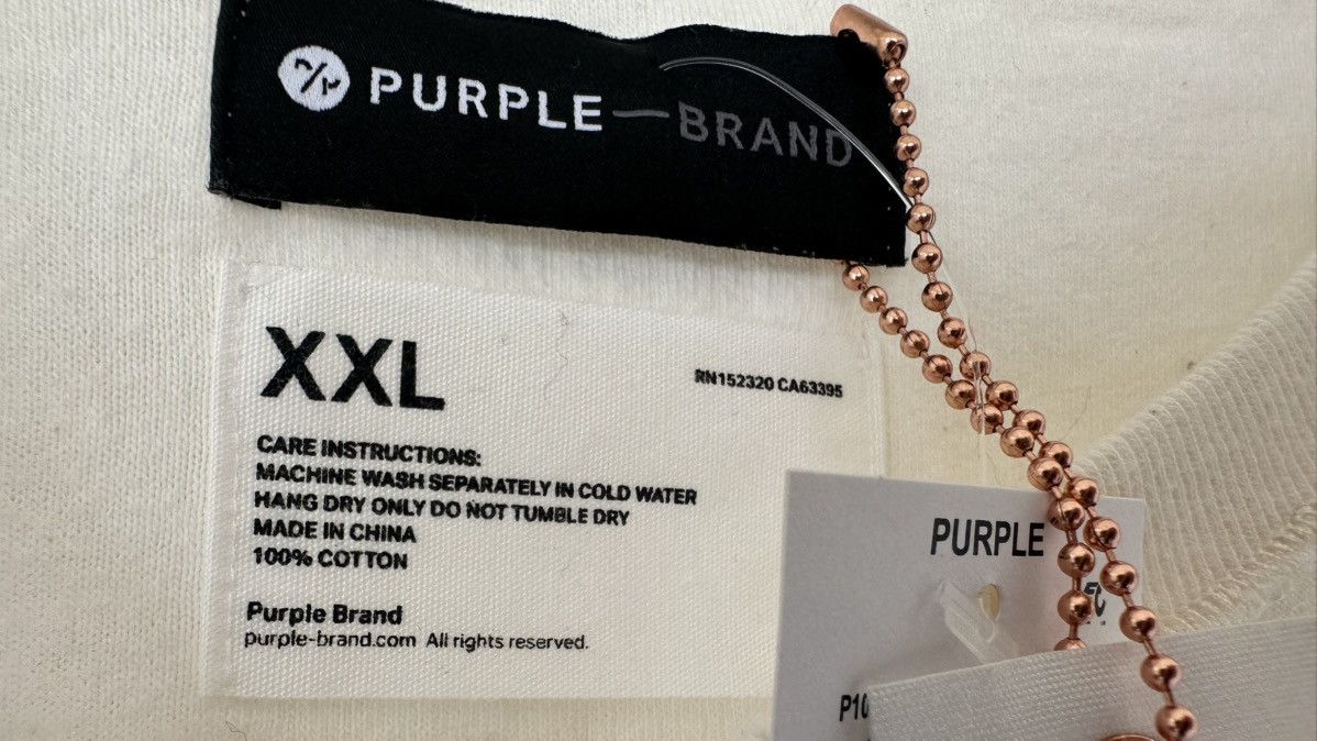 Purple Brand Purple Brand Vortex Graphic T-Shirt Size US XXL / EU 58 / 5 - 6 Thumbnail