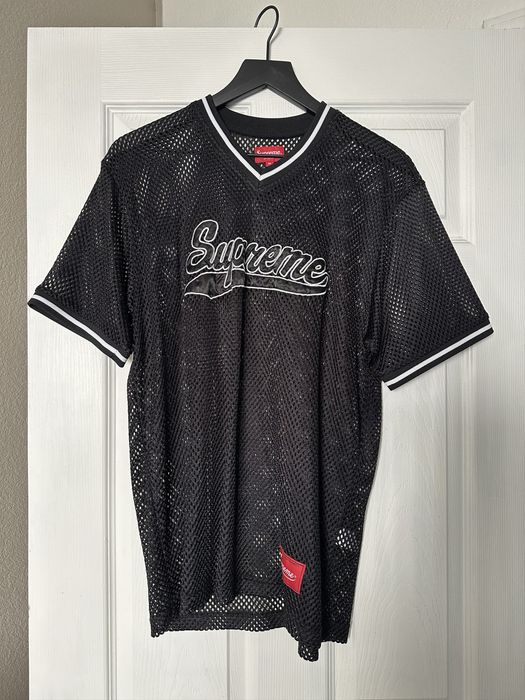 Supreme Supreme Mesh Baseball Top | Grailed