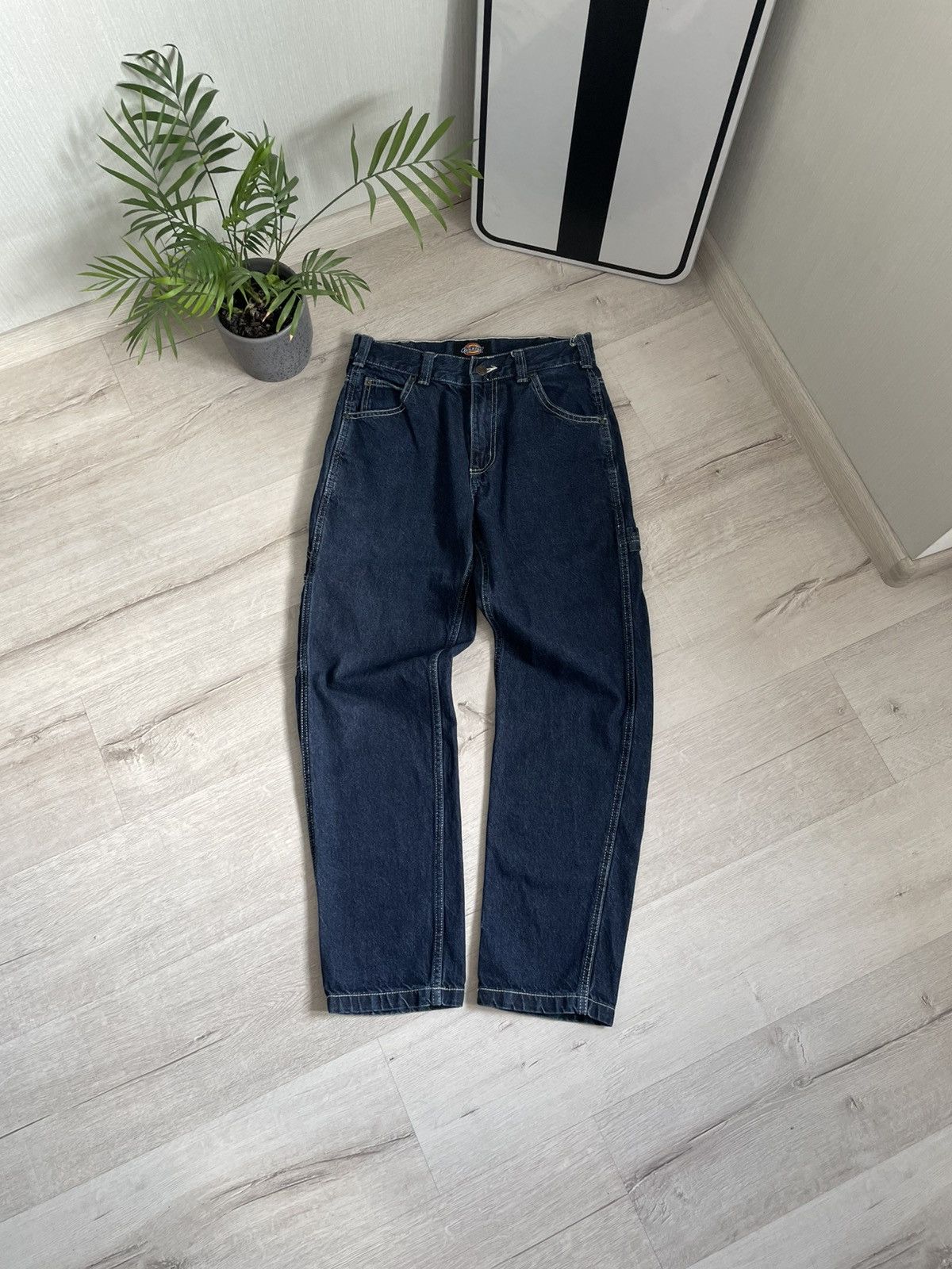 Dickies × Vintage Vintage Baggy Dickies Carpenter Japan Denim Y2k Jeans 28x30 Size US 28 / EU 44 - 7 Thumbnail