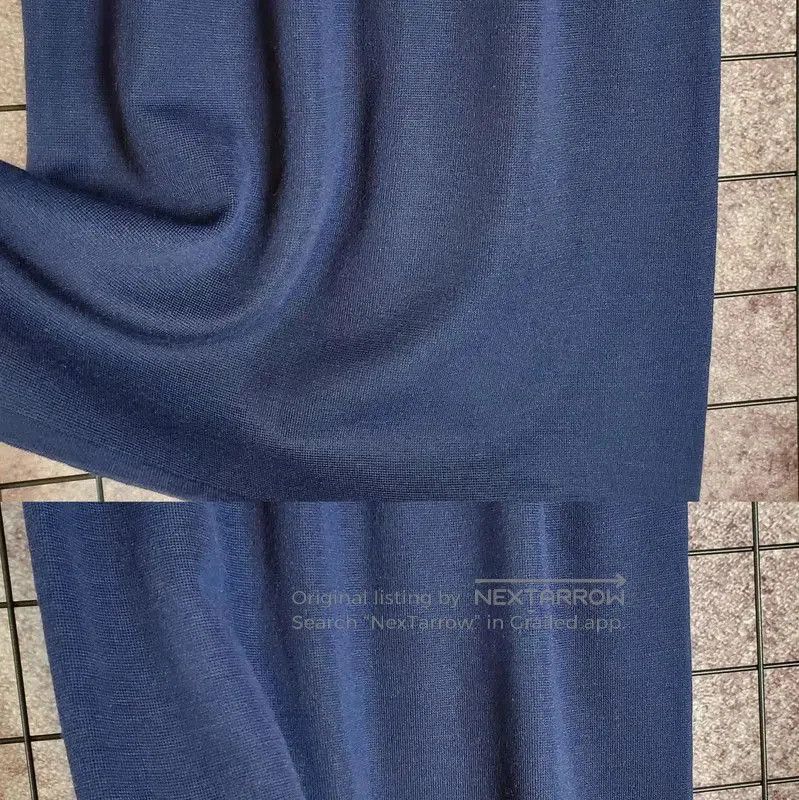 Yves Saint Laurent Yves Saint Laurent Blue Midi Skirt for Women . Size 23" - 4 Thumbnail