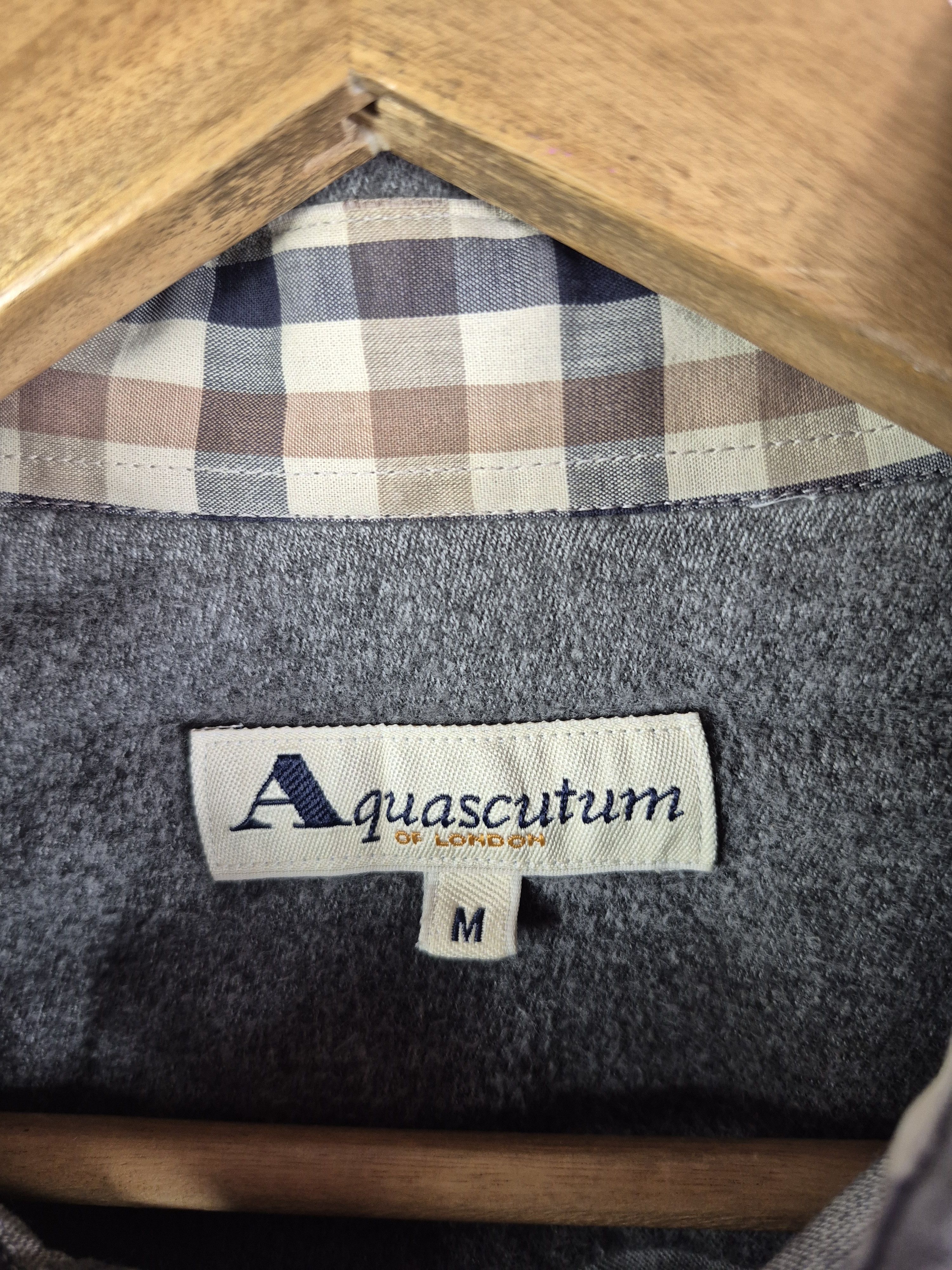 Aquascutum 🔥 Aquascutum London Button Ups Casual Football Hooligan Size US M / EU 48-50 / 2 - 4 Thumbnail