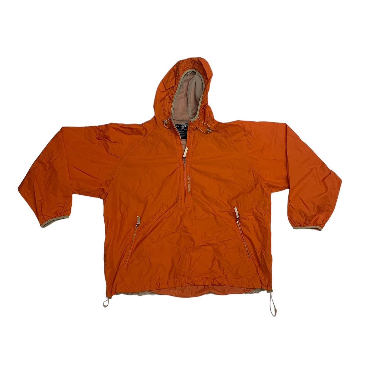 image of Polo Ralph Lauren Ralph Laurent Polo Sport Windbreaker Jacket in Orange, Men's (Size XL)