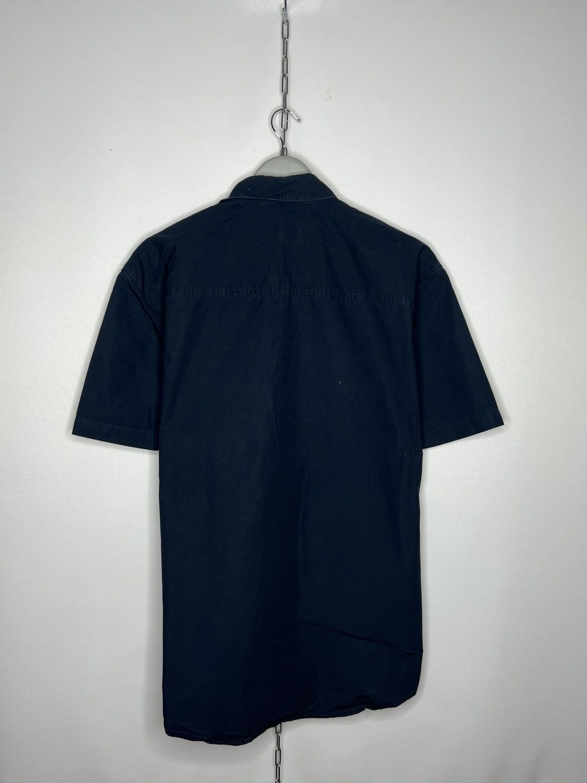 Valentino Vintage Valentino Luxury Shirt Tee Short Sleeve Navy Blue Size US XXL / EU 58 / 5 - 4 Thumbnail