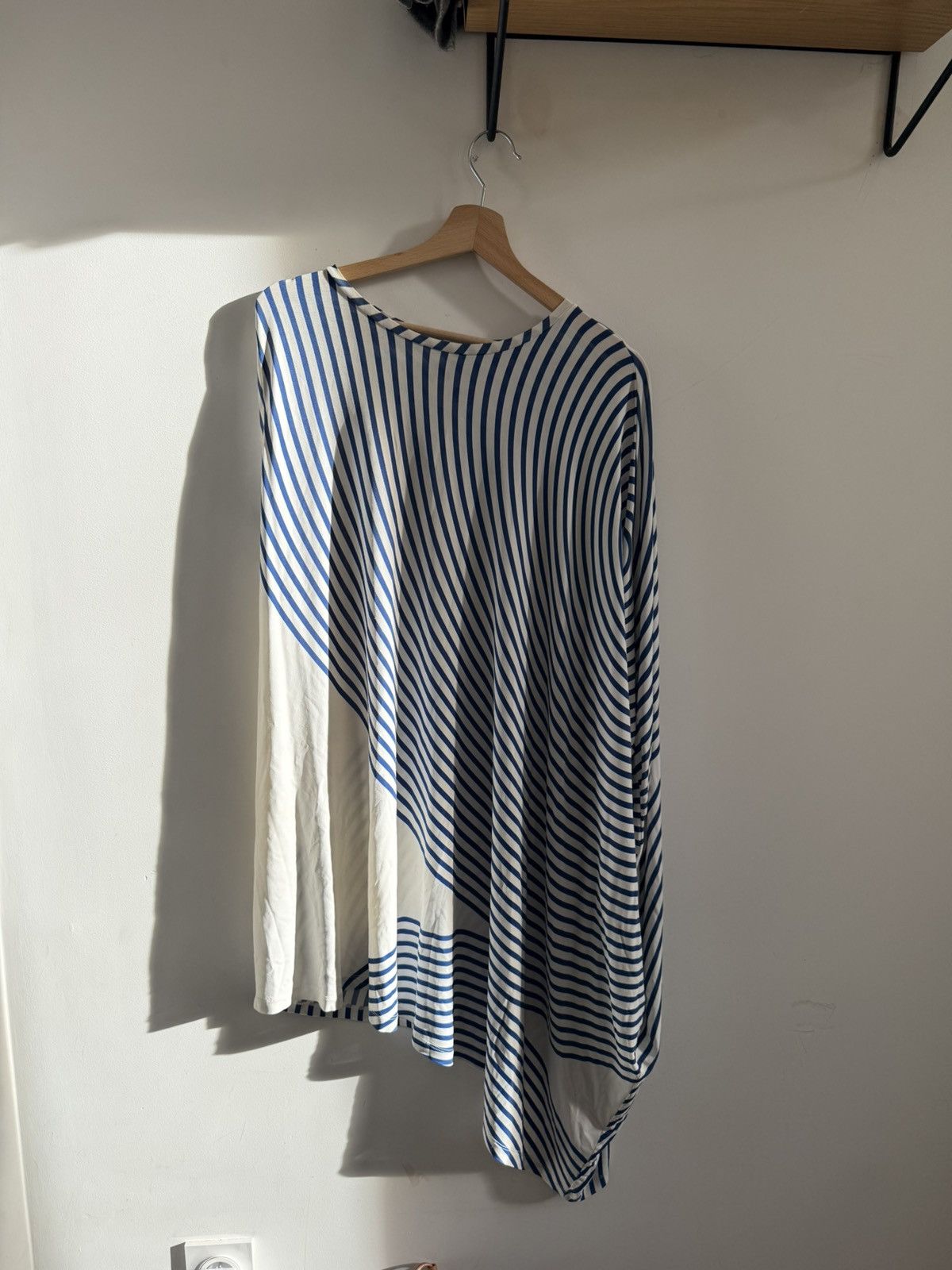 MM6 MM6 Assymetrical Striped Dress Size S / US 4 / IT 40 - 1 Thumbnail