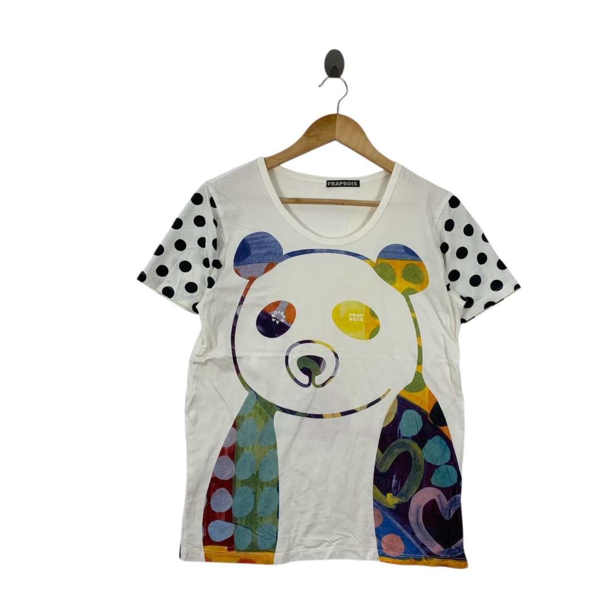 Frapbois FRAPBOIS JAPAN PANDA Bear Polka Dot Shibuya Edition Tee Size S / US 4 / IT 40 - 1 Thumbnail
