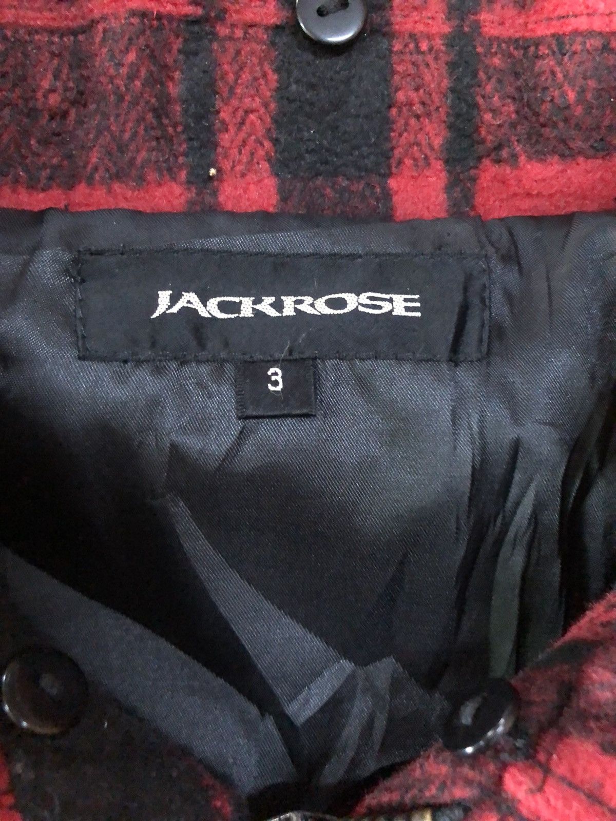 If Six Was Nine × JACKROSE Jackrose Red Tartan punk Rockabilly Style Jacket Size US S / EU 44-46 / 1 - 3 Thumbnail
