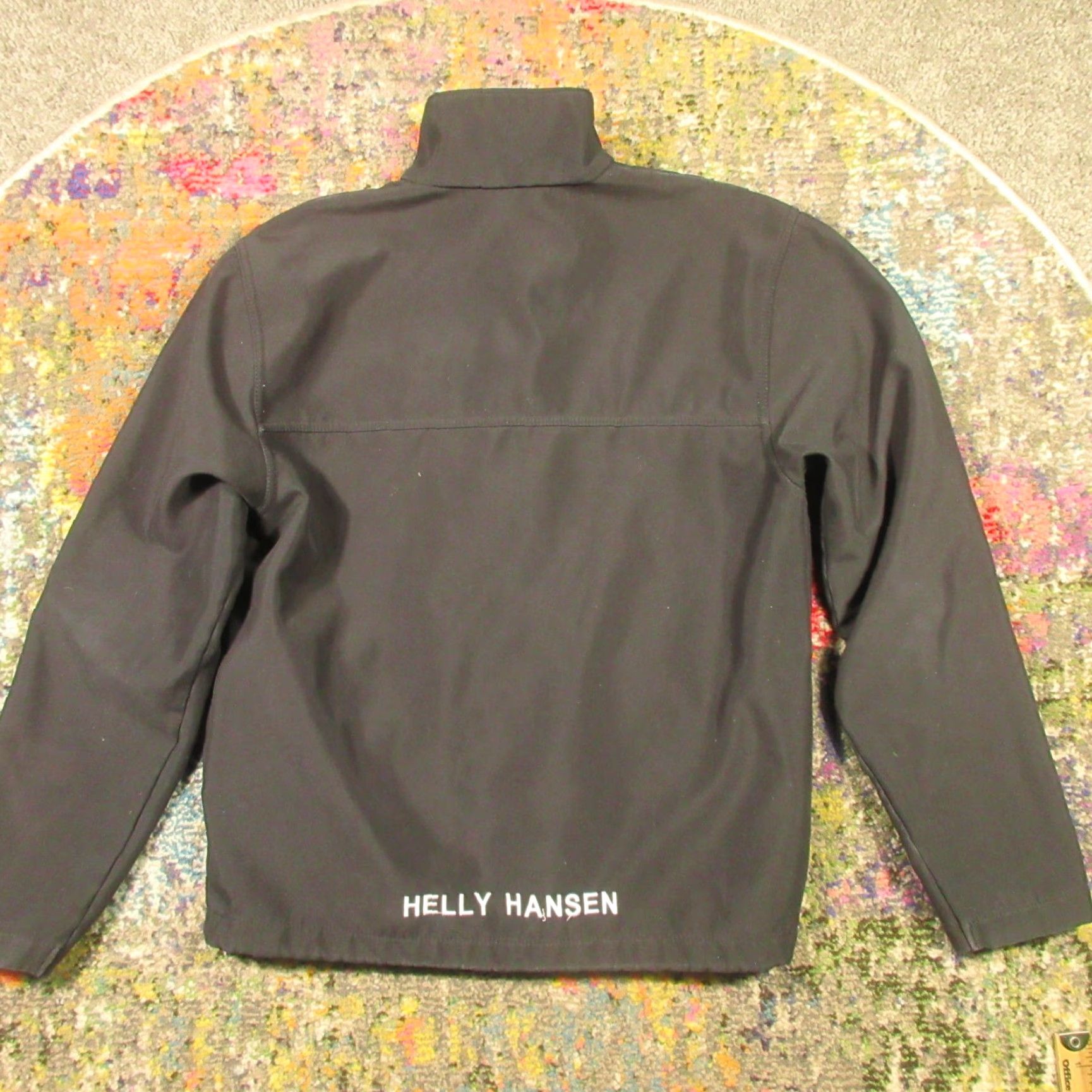 Helly Hansen Helly Hansen Paramount Jacket Women’s S Black Soft Shell Lining Embroidered Logo Zipper Regular Short Sleeve Machine Washable Size S / US 4 / IT 40 - 2 Thumbnail