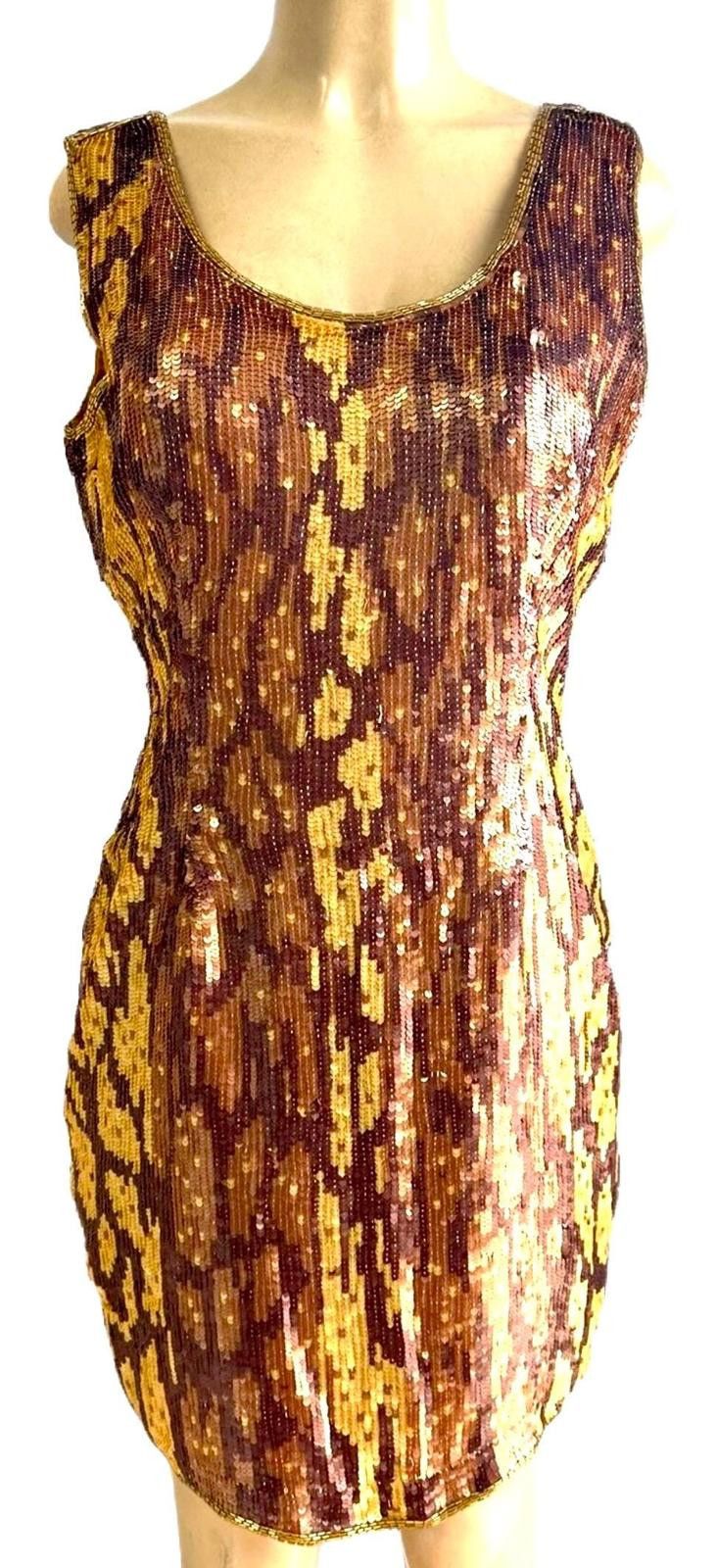 Other Sequin Copper Cocktail Dress size XL Size XL / US 12-14 / IT 48-50 - 1 Preview