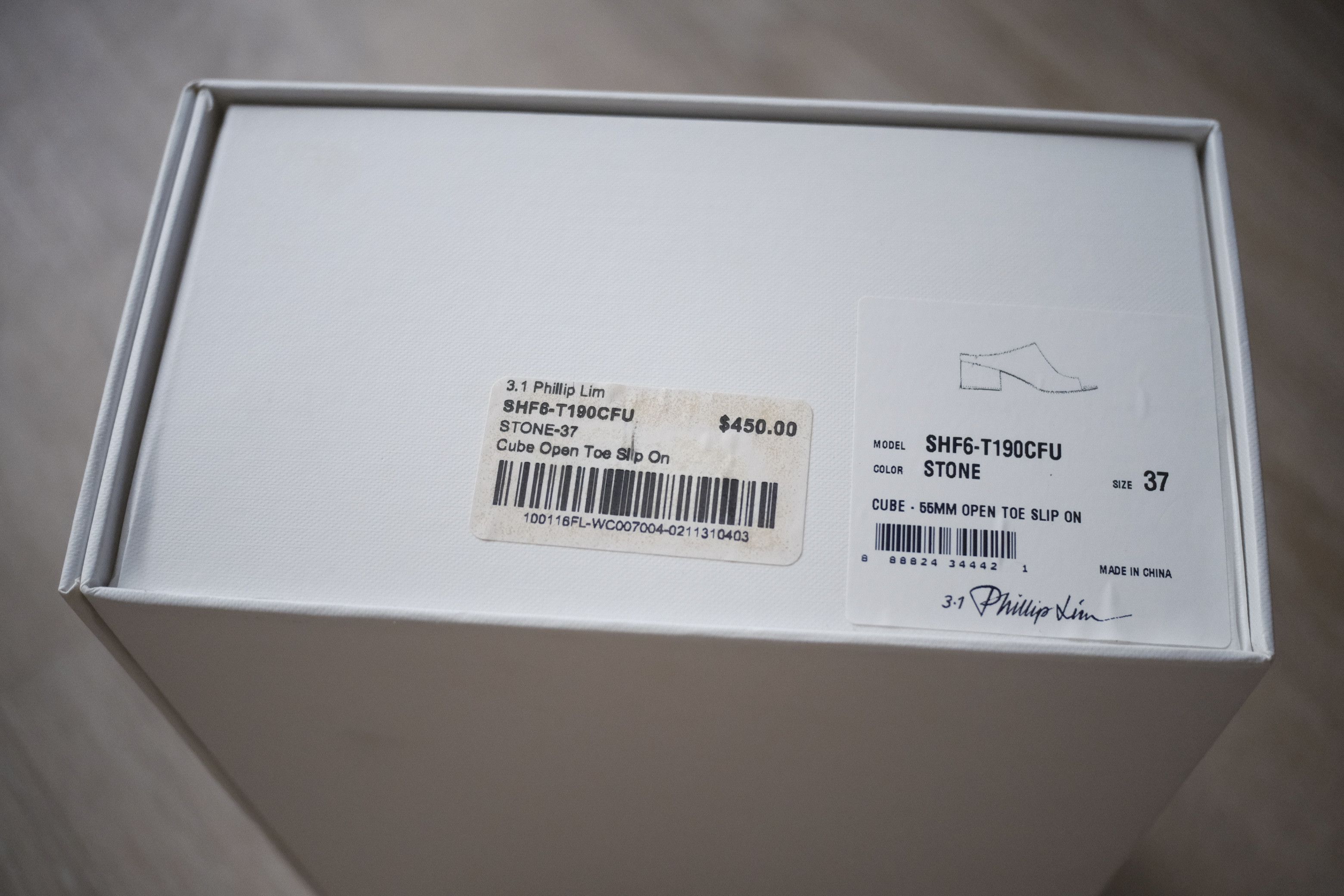 3.1 Phillip Lim *USED* 3.1 phillip lim cube open toe slip on sz 7 Size US 7 / IT 37 - 10 Thumbnail