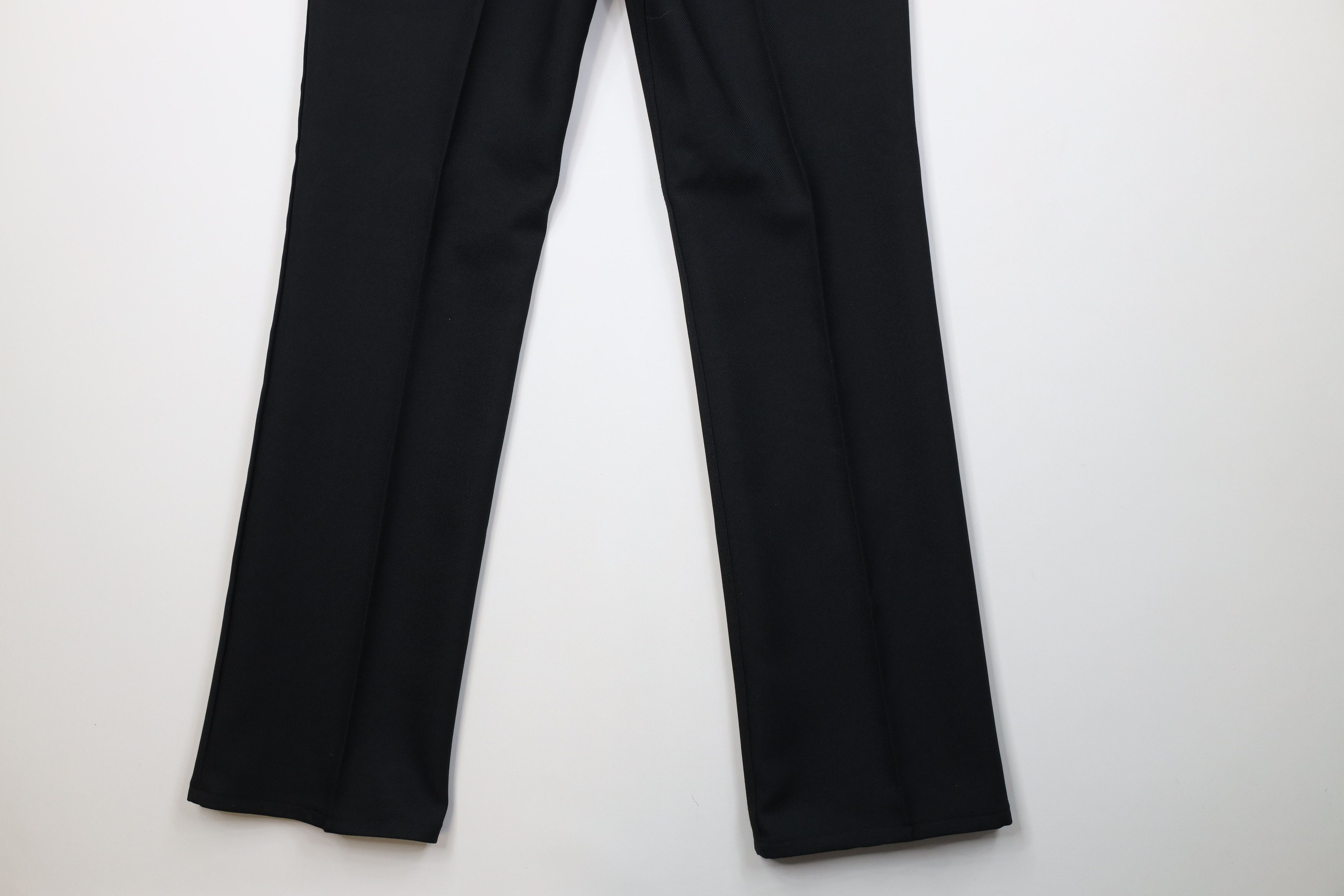 Wrangler Vintage 70s Wrangler Flared Wide Leg Chino Pants Black USA Size US 34 / EU 50 - 11 Thumbnail