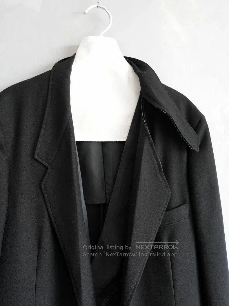 Yohji Yamamoto Yohji Yamamoto Double Layered Coat. Size US M / EU 48-50 / 2 - 7 Thumbnail