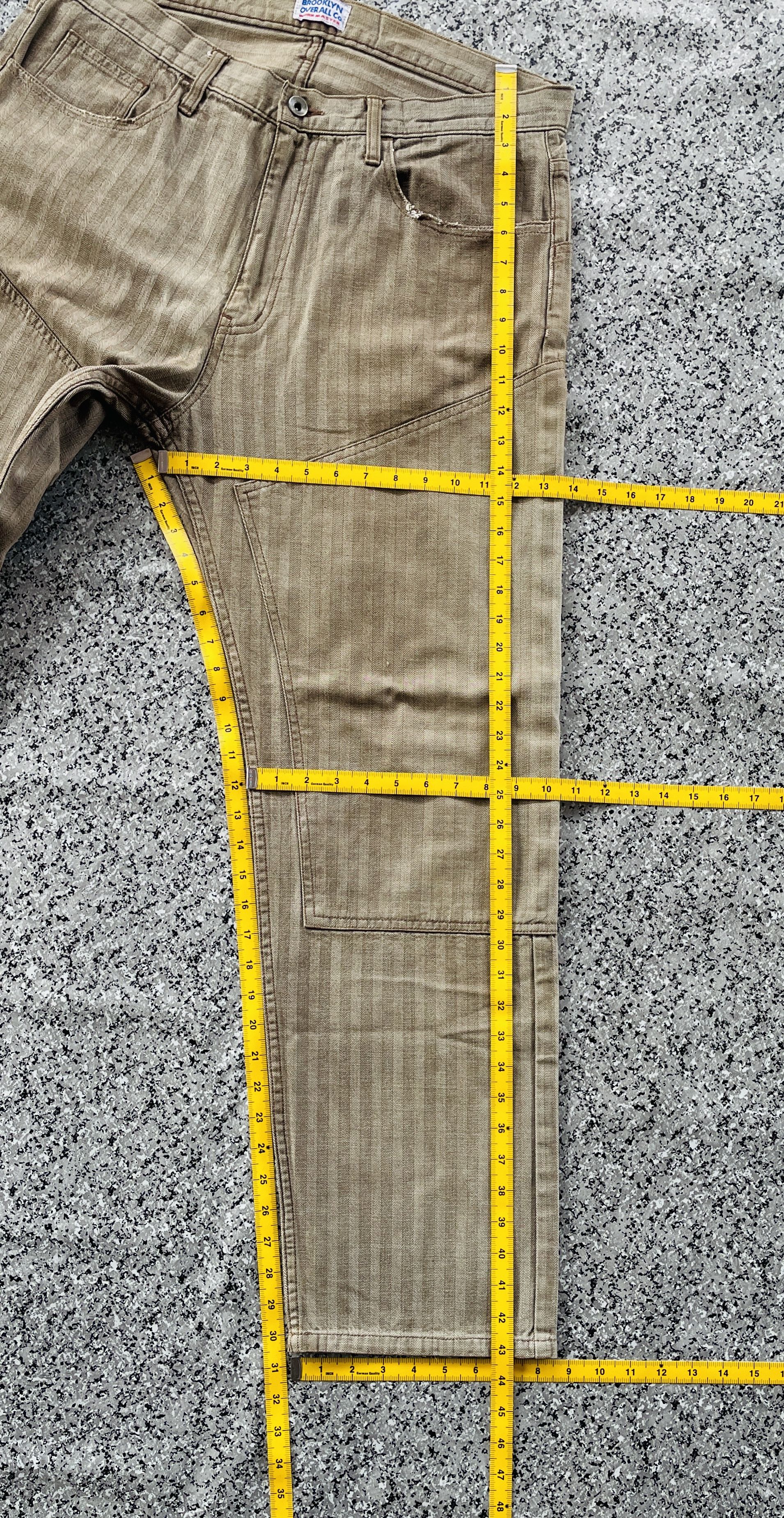 Brooklyn Clothing BROOKLYN OVERALL CO DOUBLE KNEE (LG10) Size US 36 / EU 52 - 10 Thumbnail